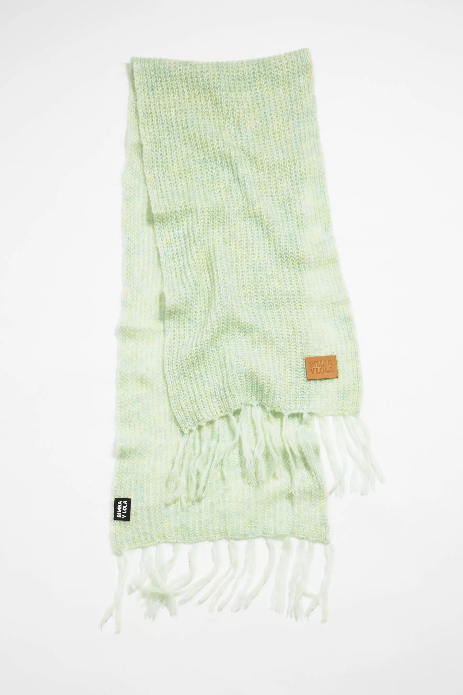 Aquamarine knit scarf | Bimba Y Lola Flash Sale