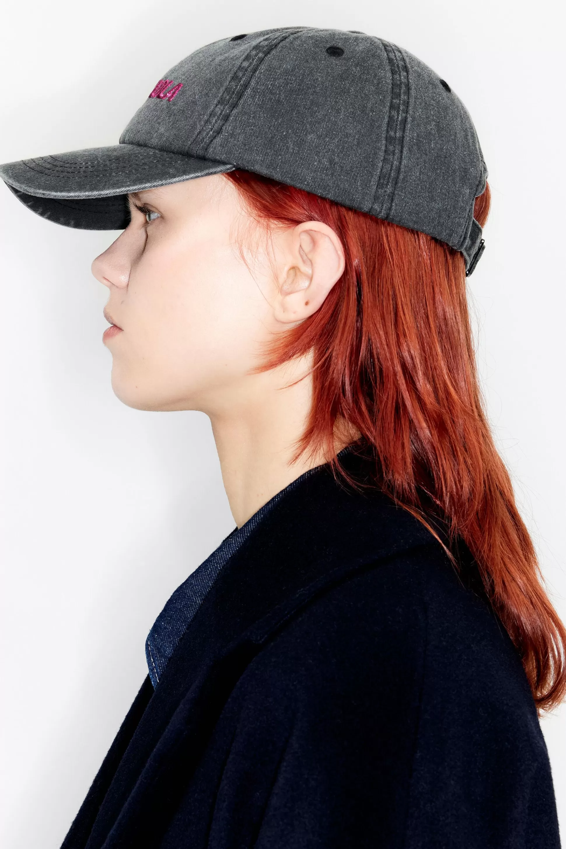 Black cotton cap | Bimba Y Lola Fashion