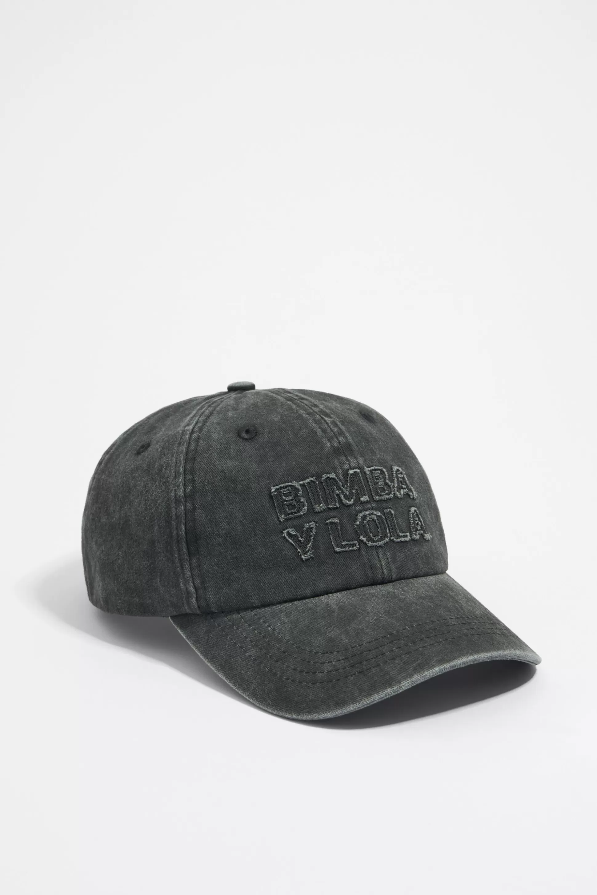 Black cotton logo cap | Bimba Y Lola New