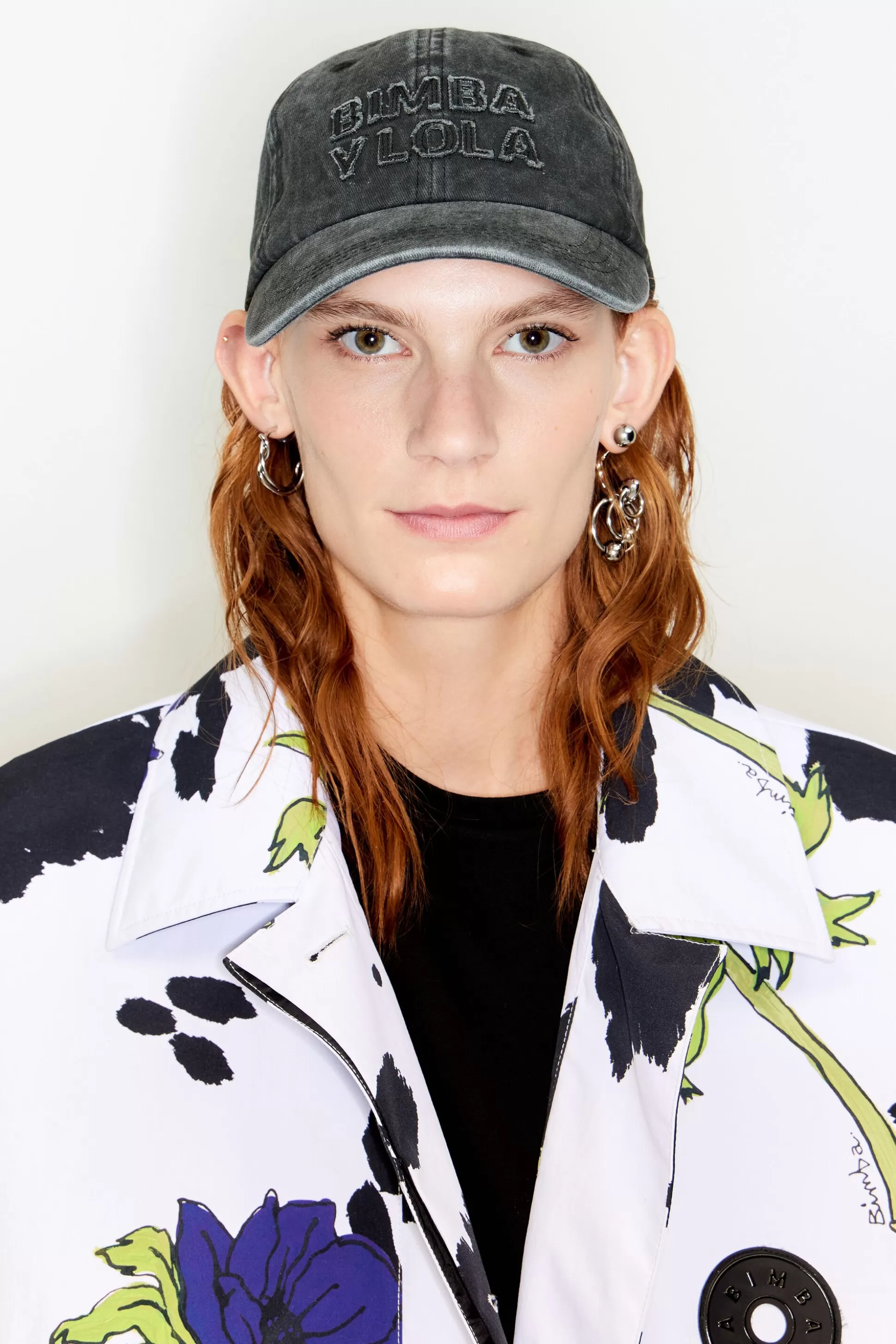 Black cotton logo cap | Bimba Y Lola New