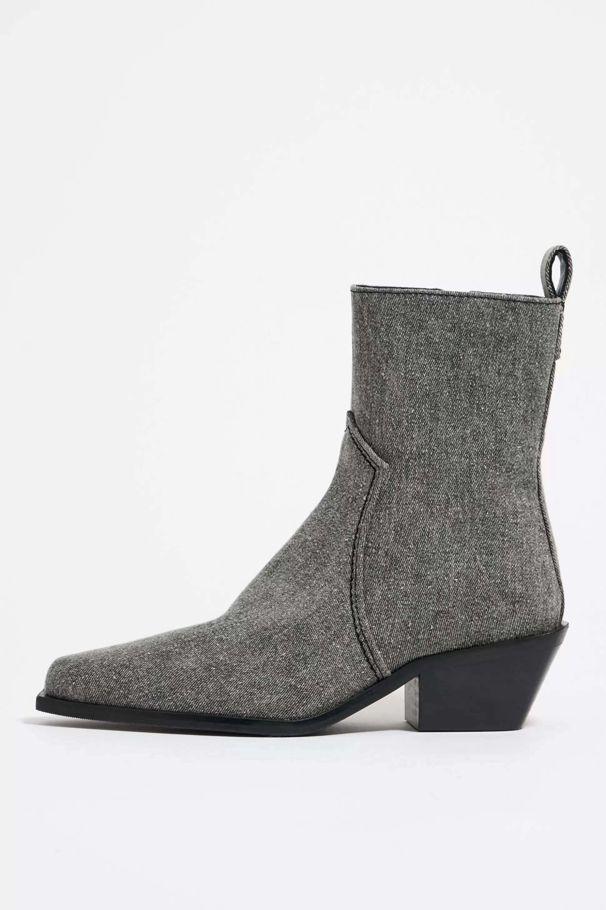 Black denim cowboy boot | Bimba Y Lola Fashion