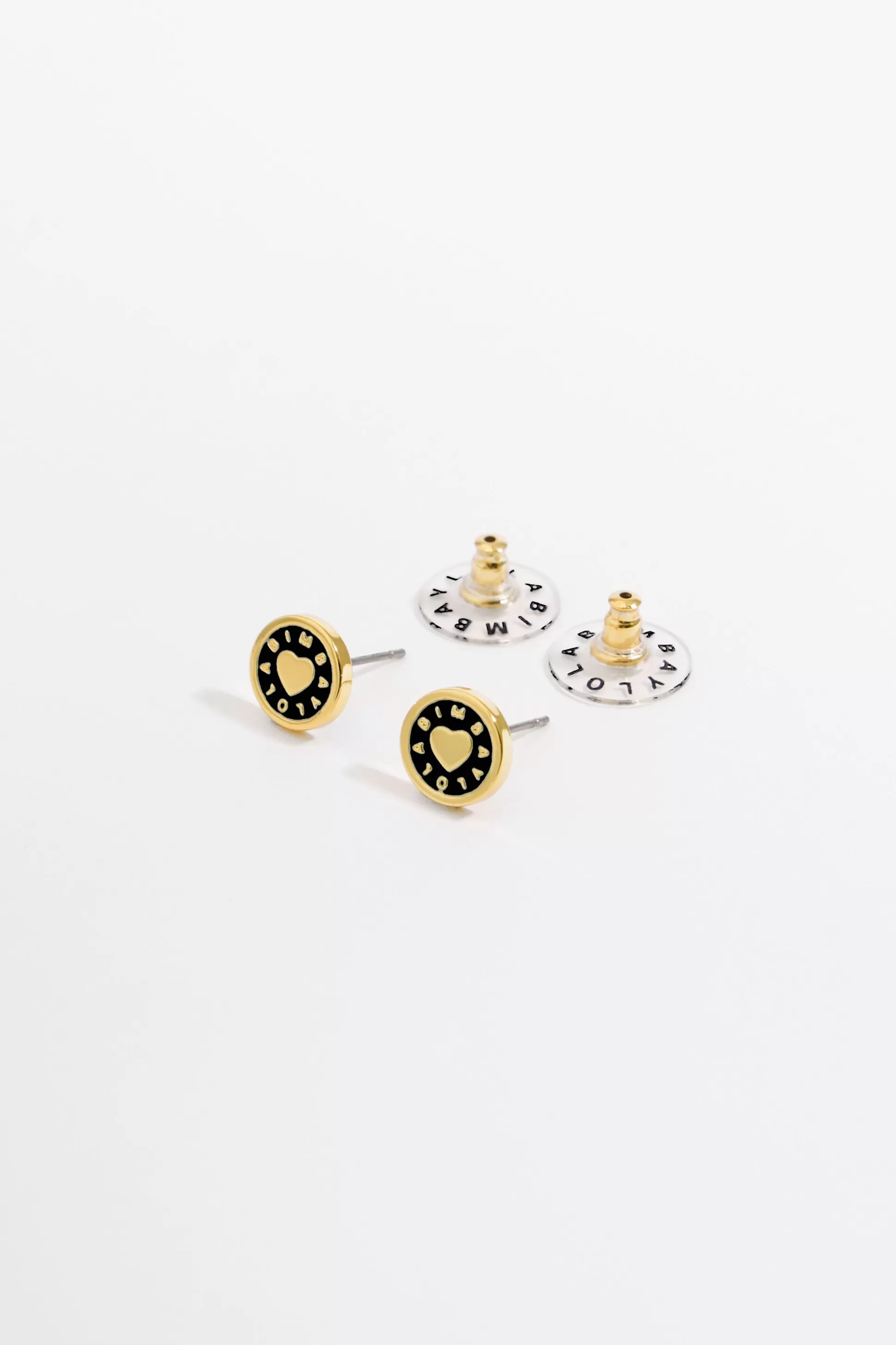 heart logo earrings | Bimba Y Lola Sale