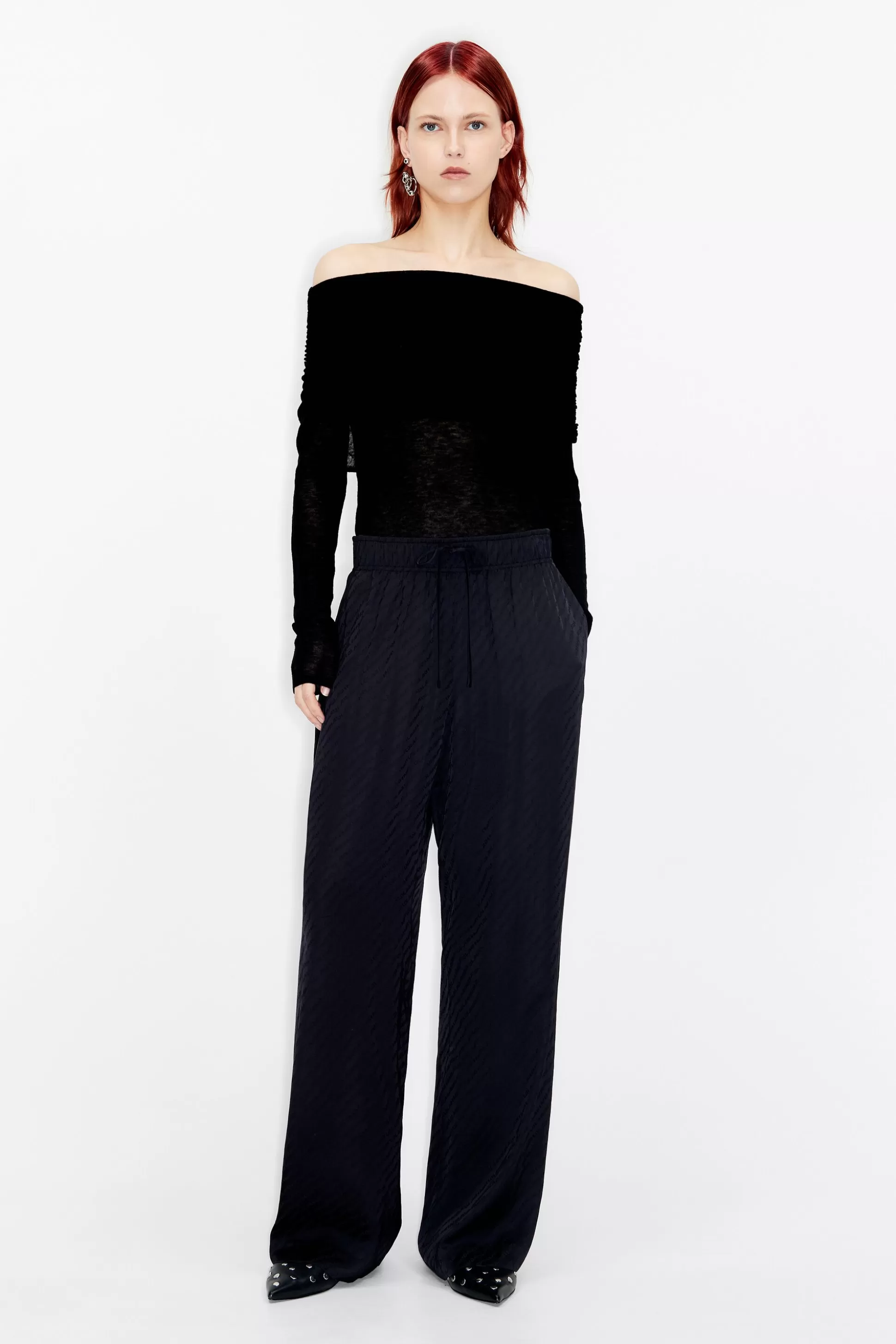 jacquard jogger trousers | Bimba Y Lola Discount