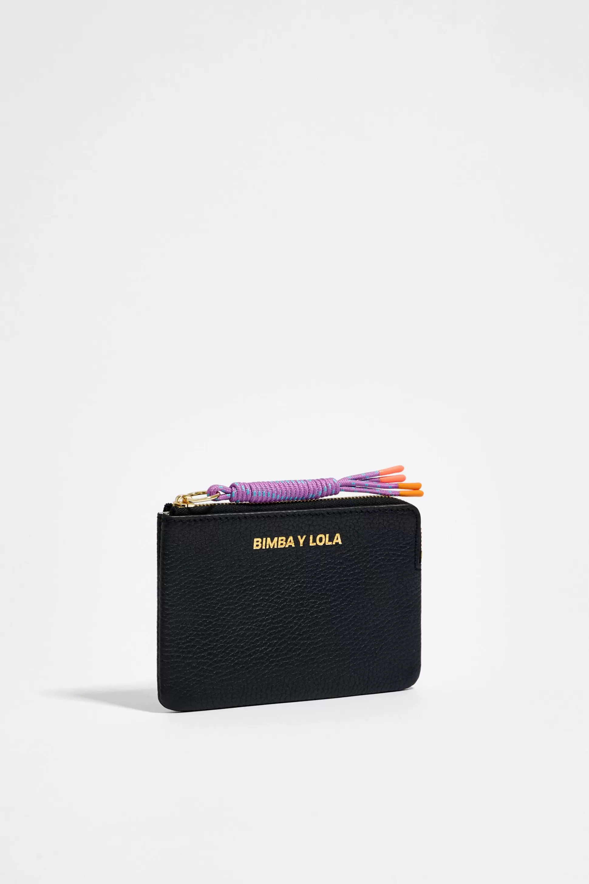 leather curved coin purse | Bimba Y Lola Sale