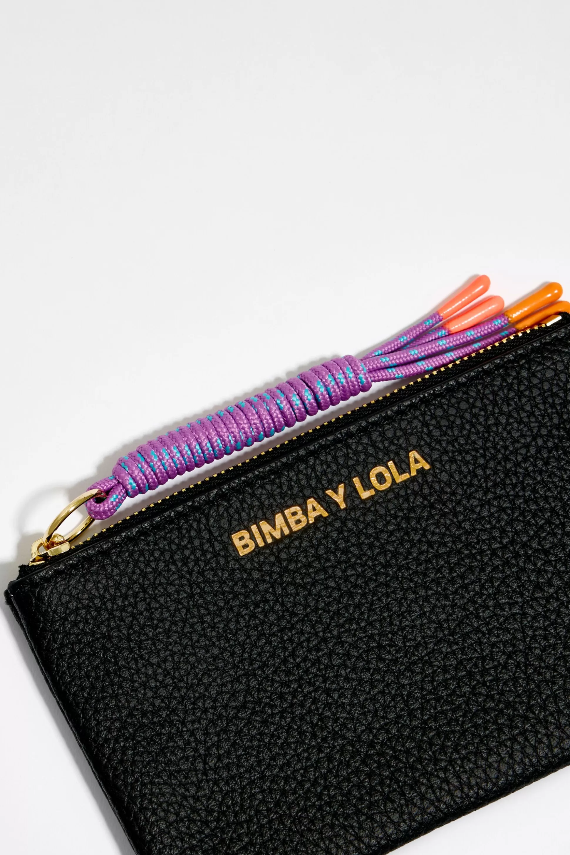 leather curved coin purse | Bimba Y Lola Sale