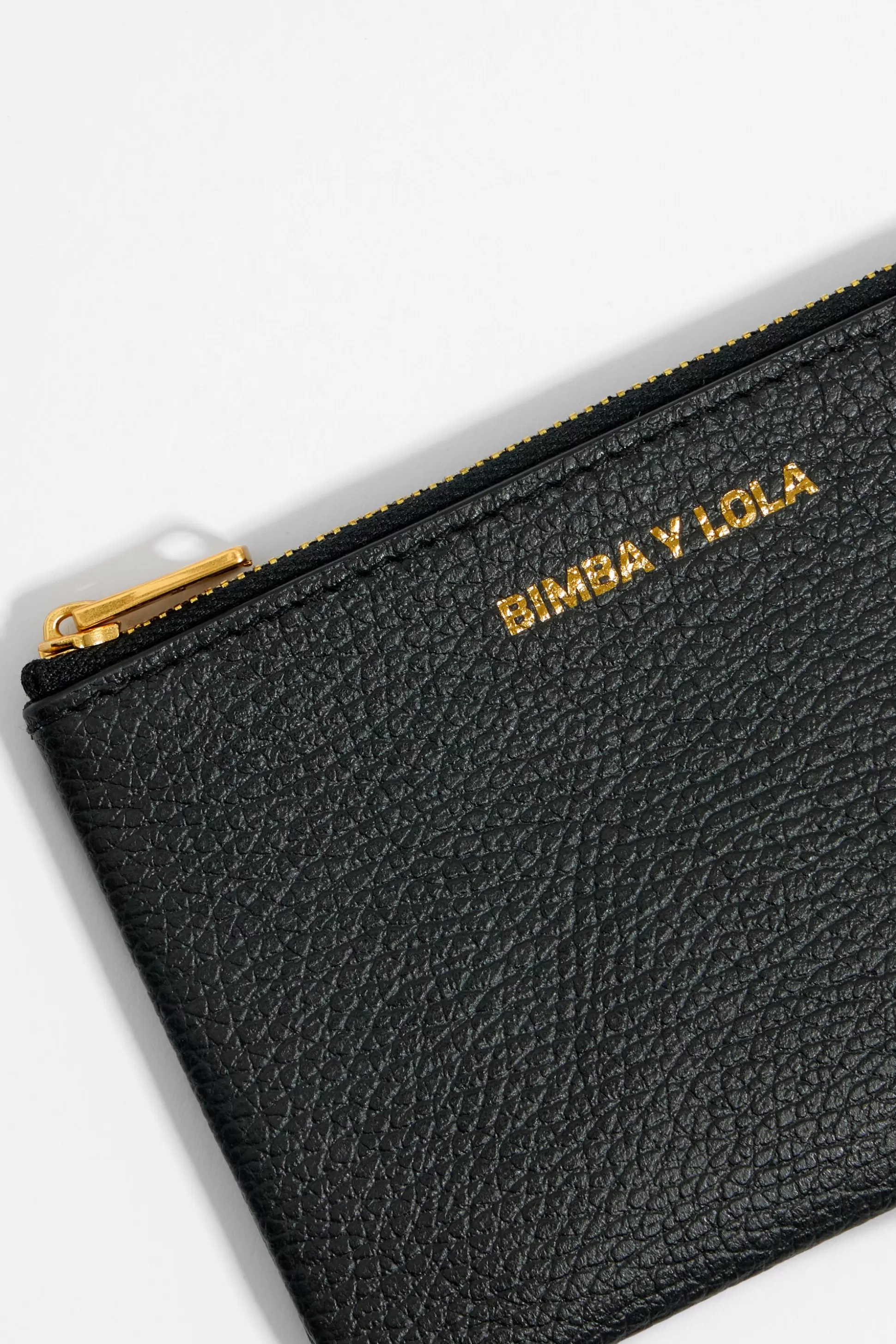 leather curved coin purse | Bimba Y Lola Flash Sale