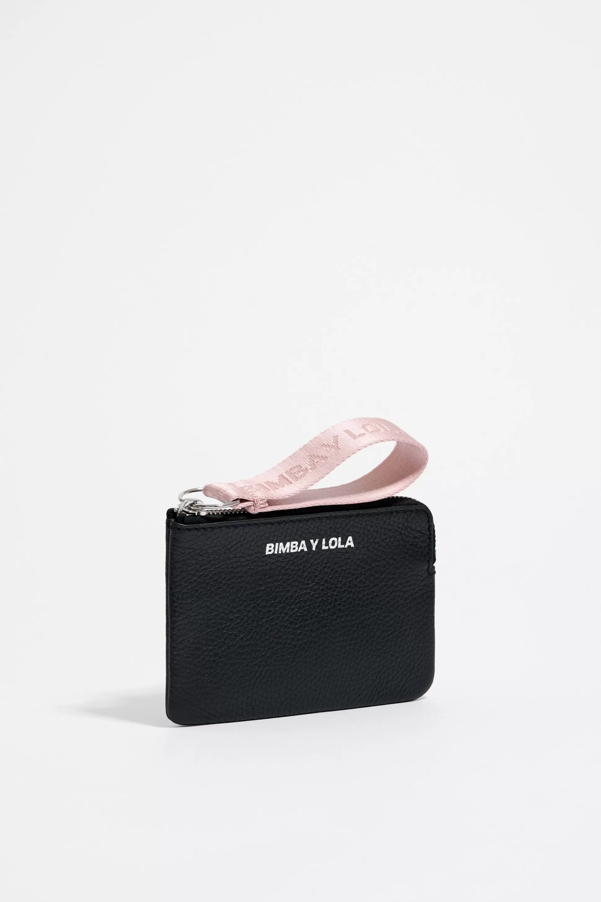 leather curved coin purse | Bimba Y Lola Online