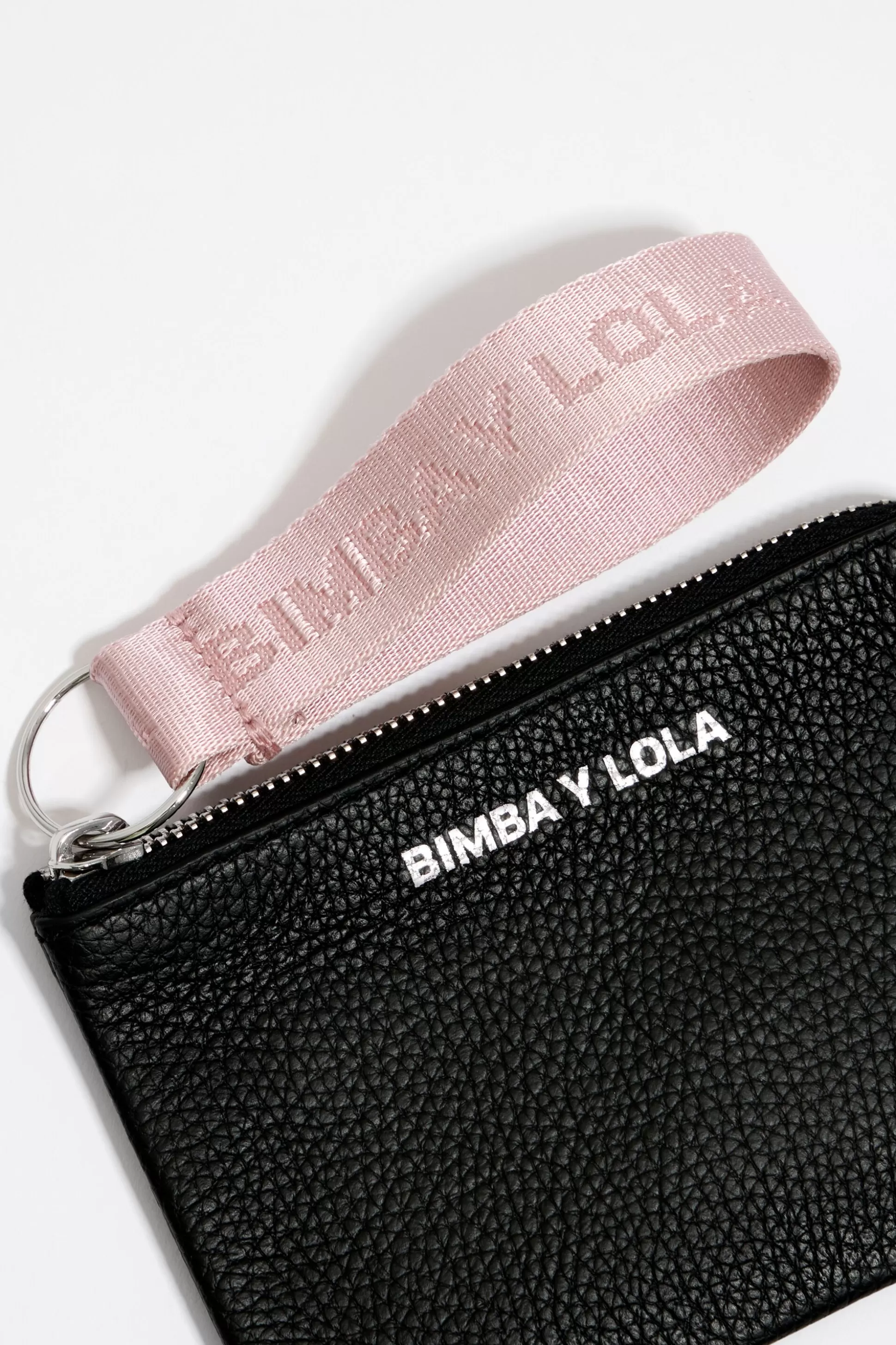 leather curved coin purse | Bimba Y Lola Online