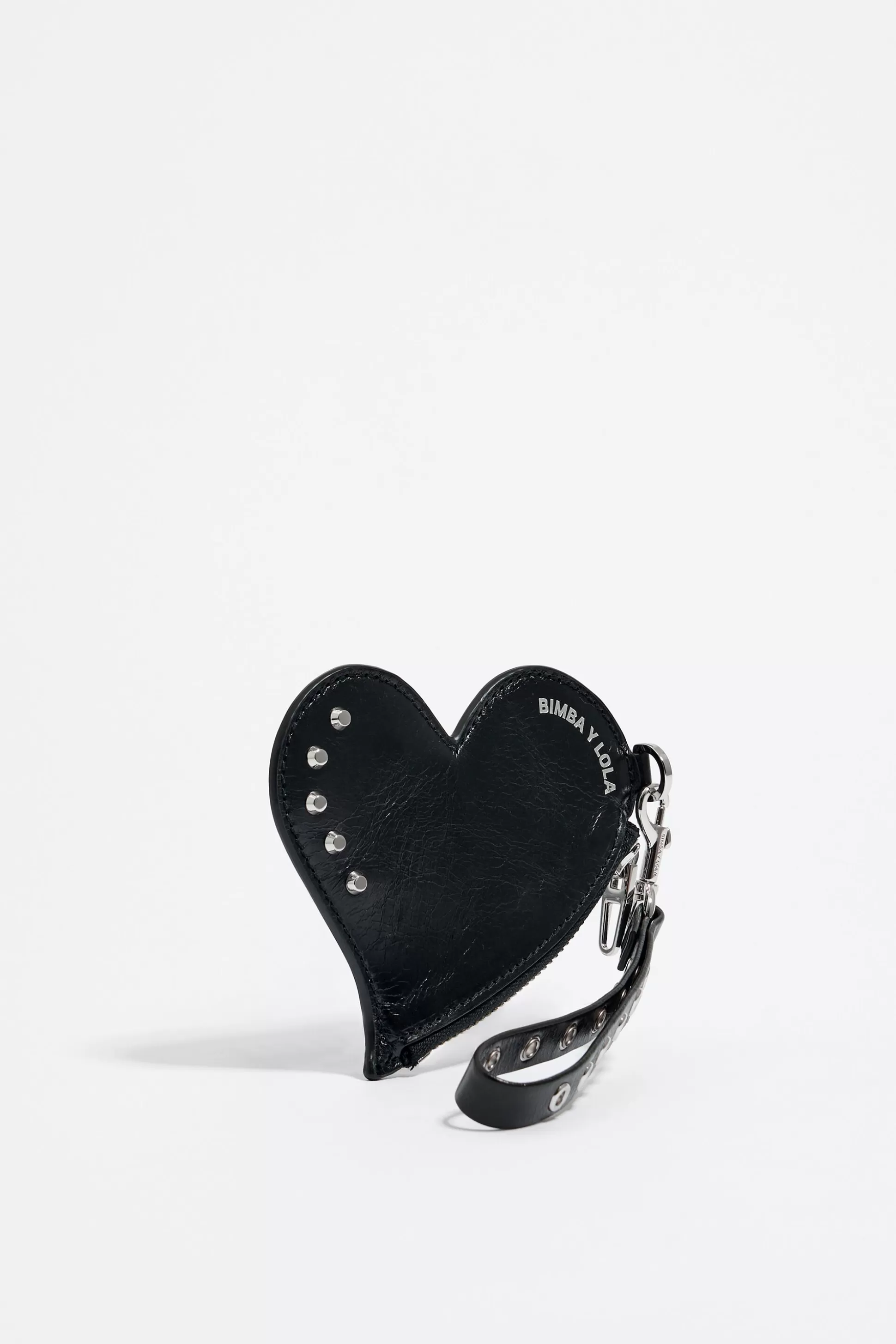 leather heart coin purse | Bimba Y Lola Fashion