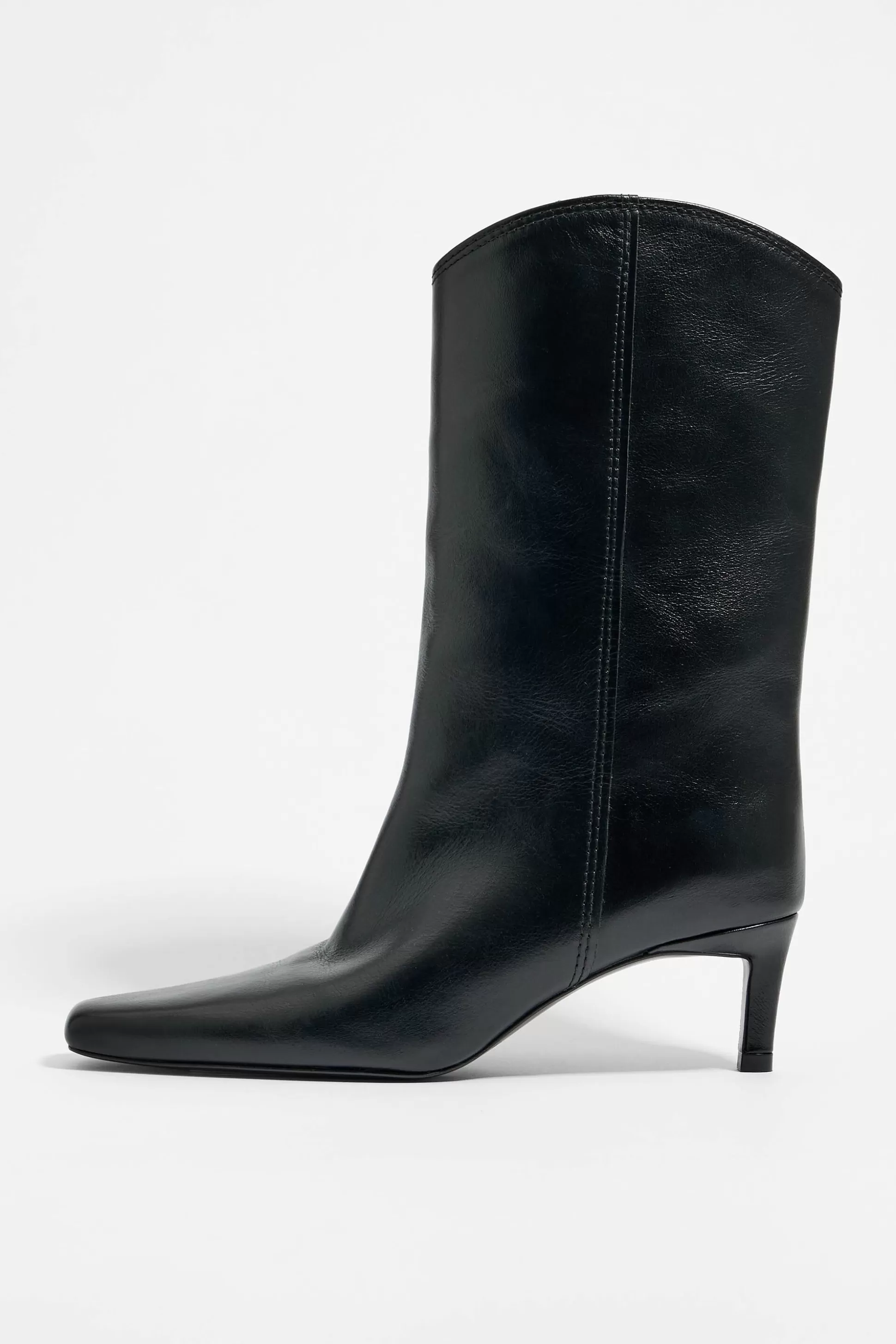 leather heeled gaucho boot | Bimba Y Lola Clearance