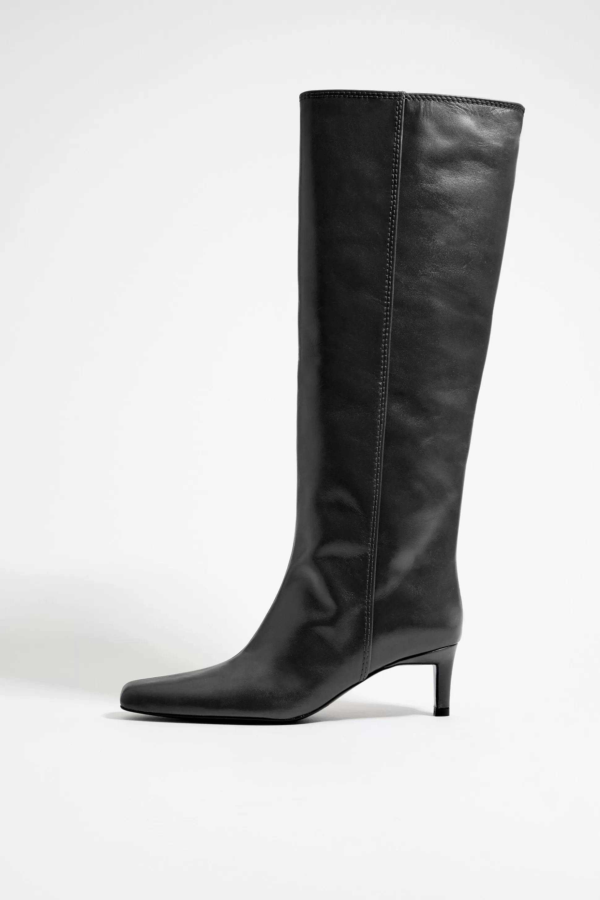 leather heeled gaucho boot | Bimba Y Lola Best