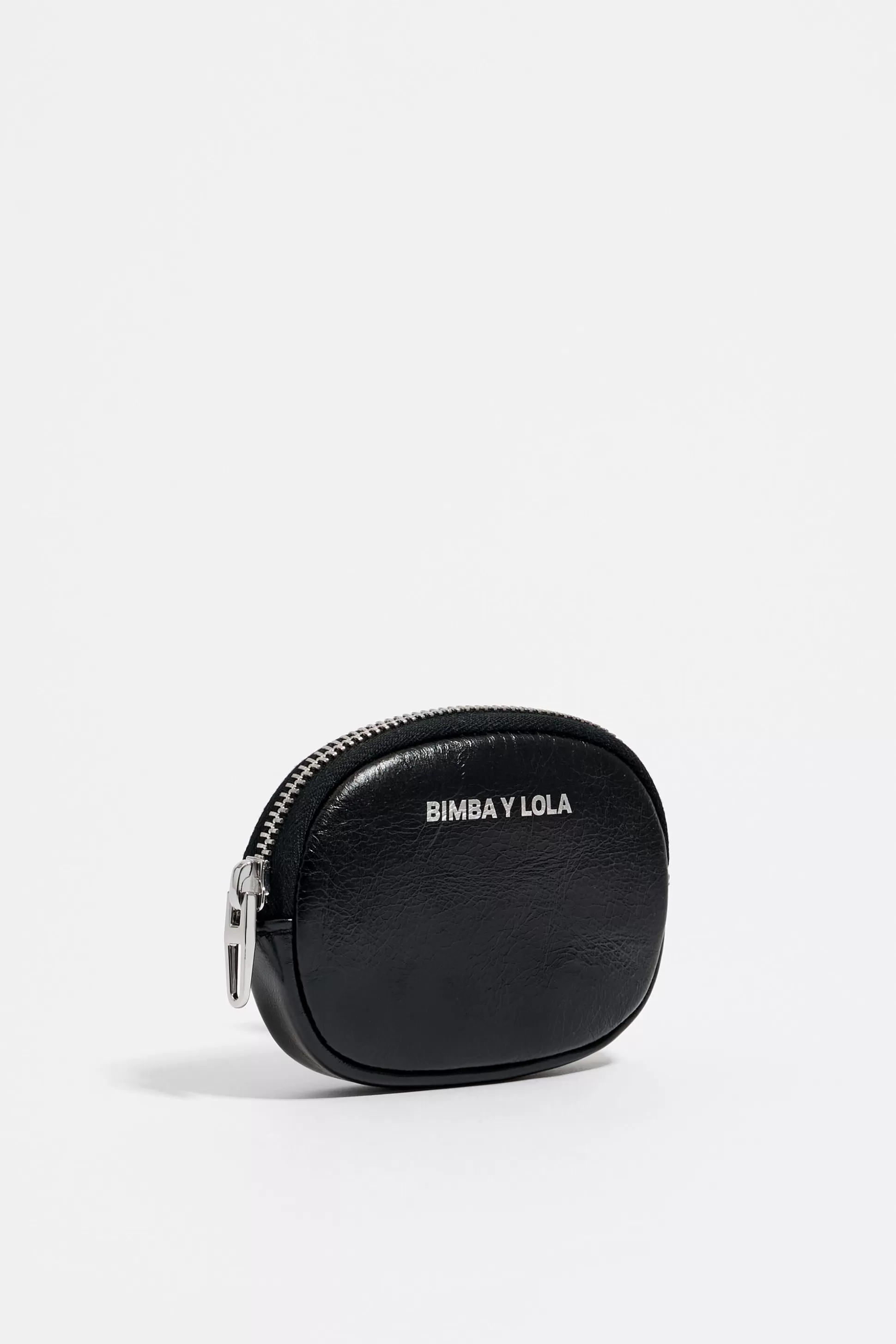 leather oval coin purse | Bimba Y Lola Store