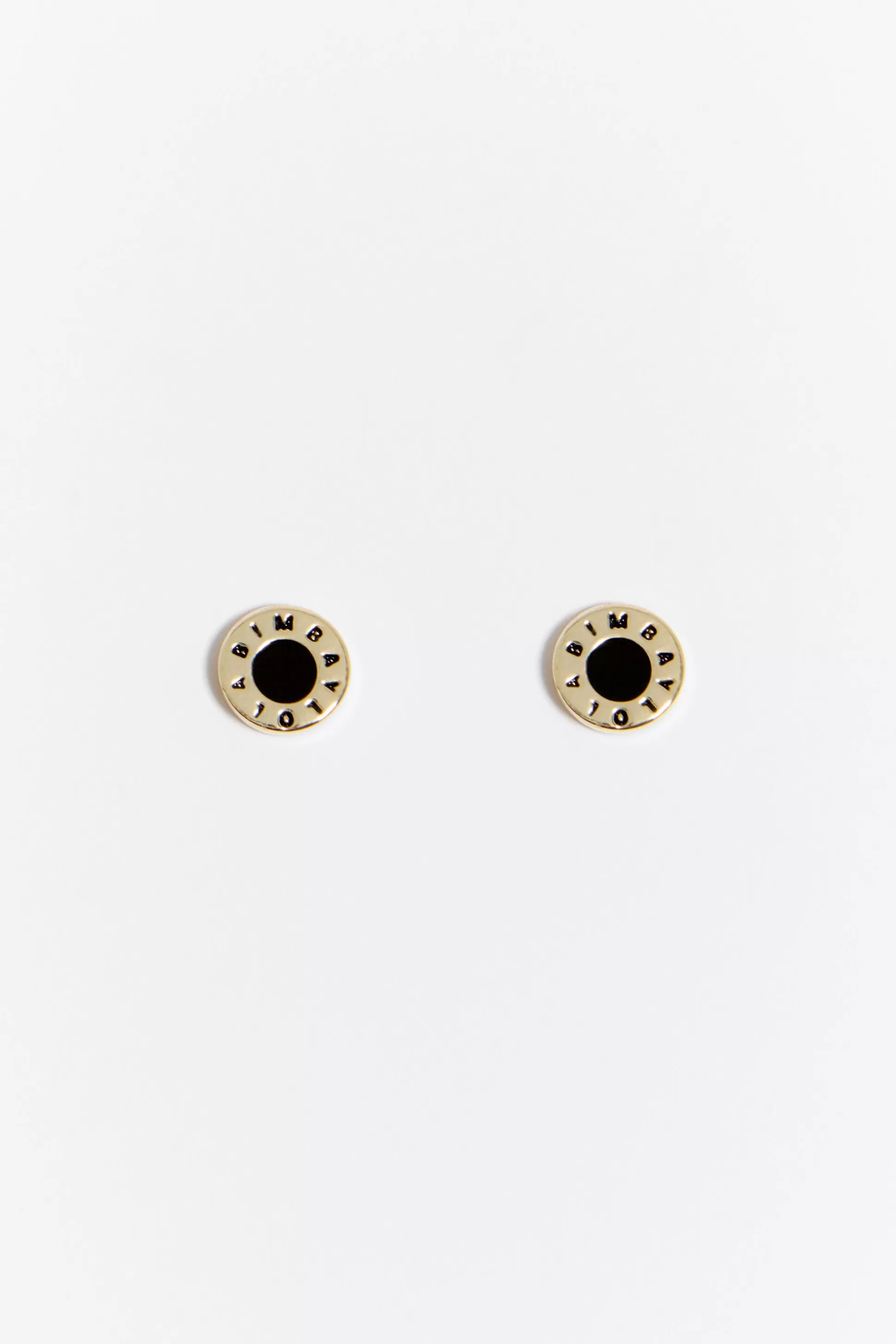 Logo button earrings | Bimba Y Lola Store