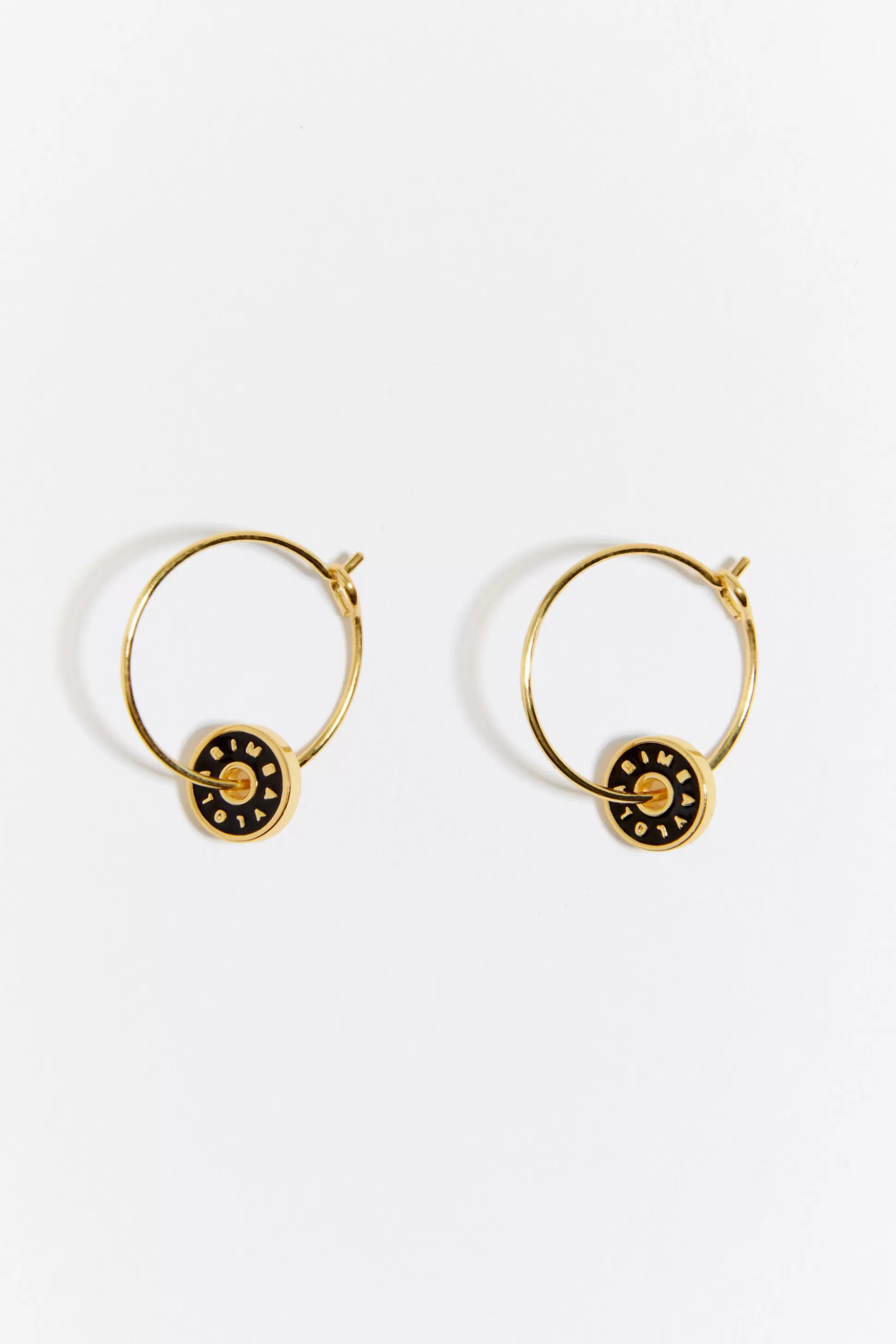 Logo hoop earrings | Bimba Y Lola Outlet