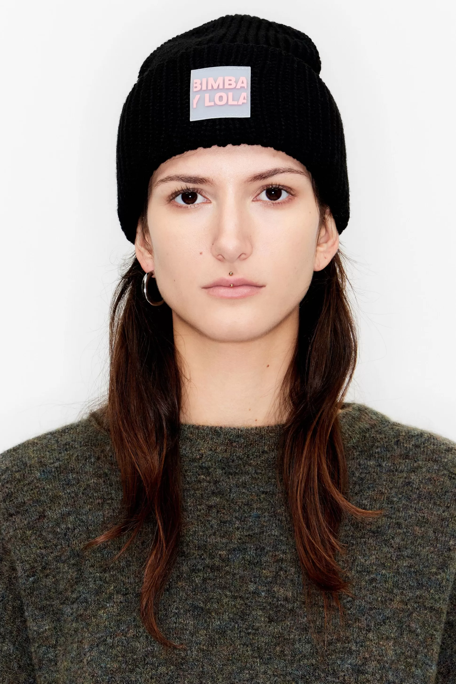 logo knit hat | Bimba Y Lola Hot