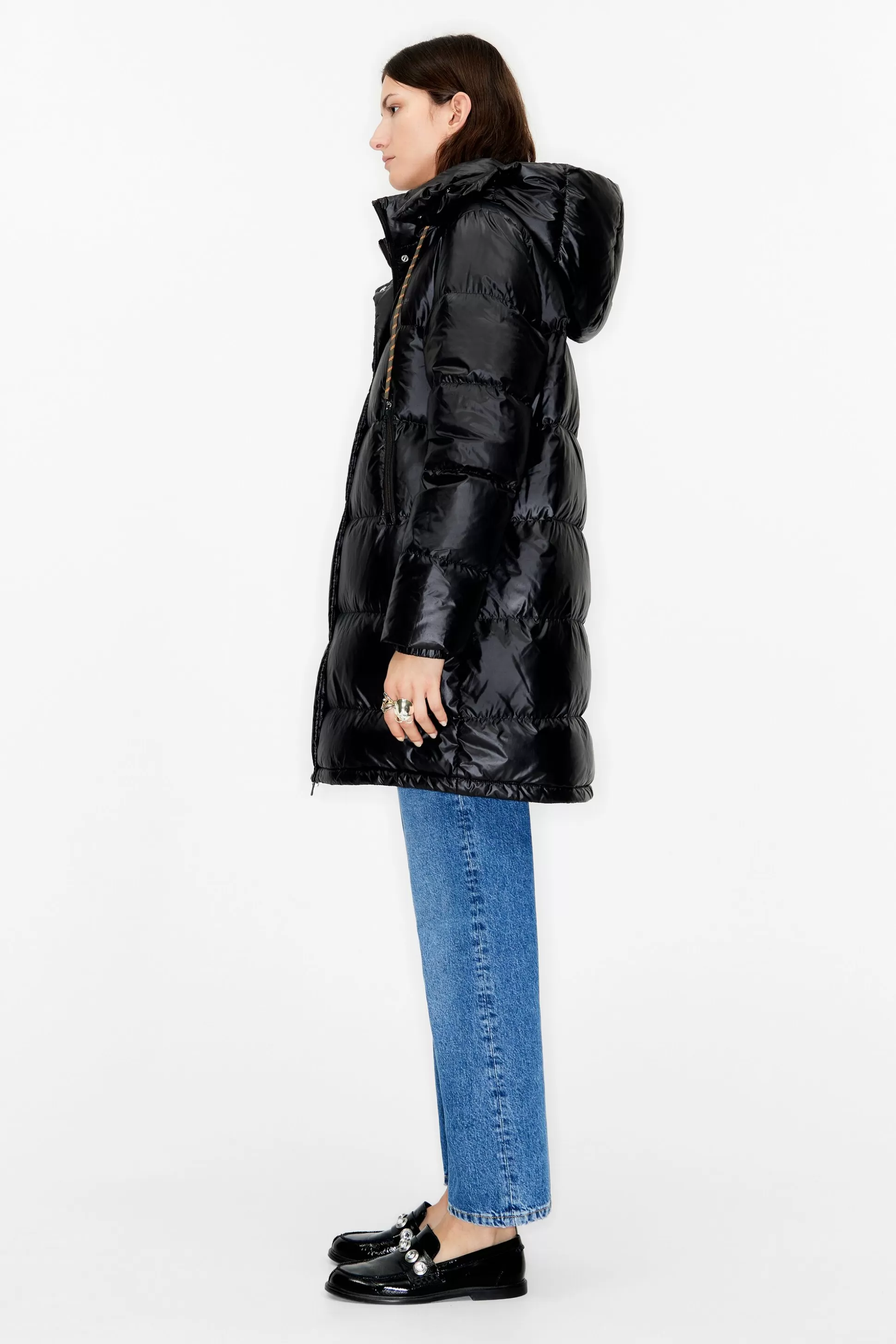 midi down puffer jacket | Bimba Y Lola Best Sale