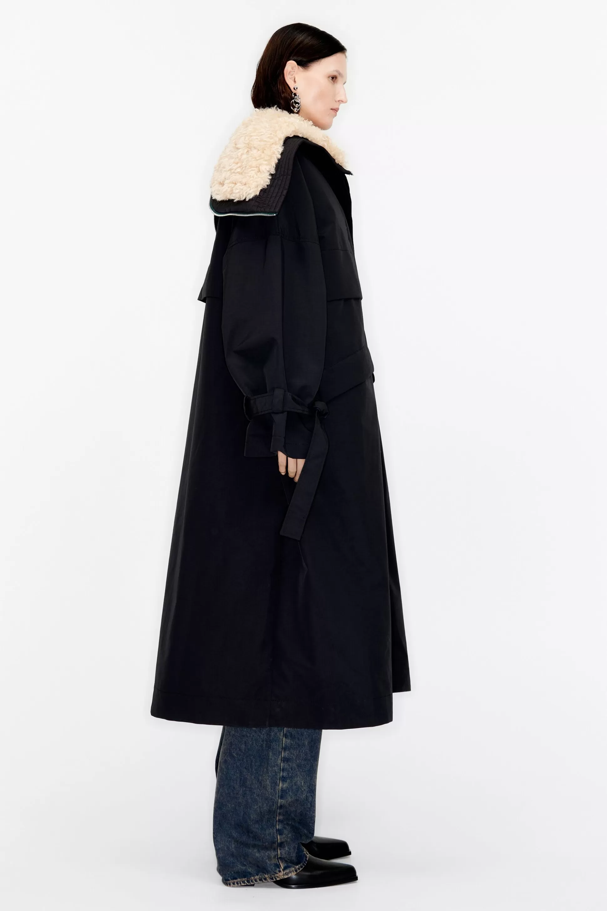 padded trench | Bimba Y Lola Best Sale