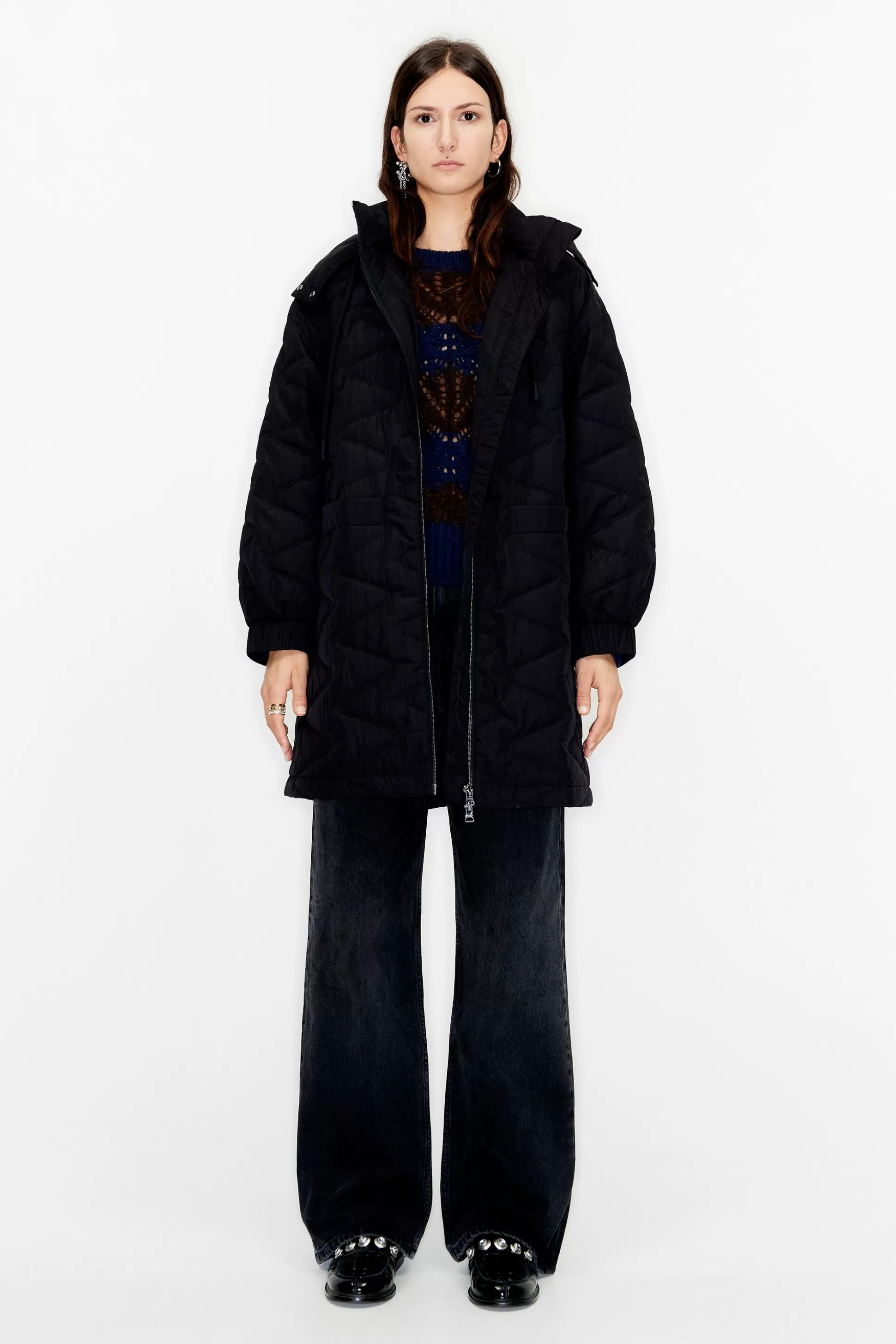 quilted midi puffer | Bimba Y Lola Sale