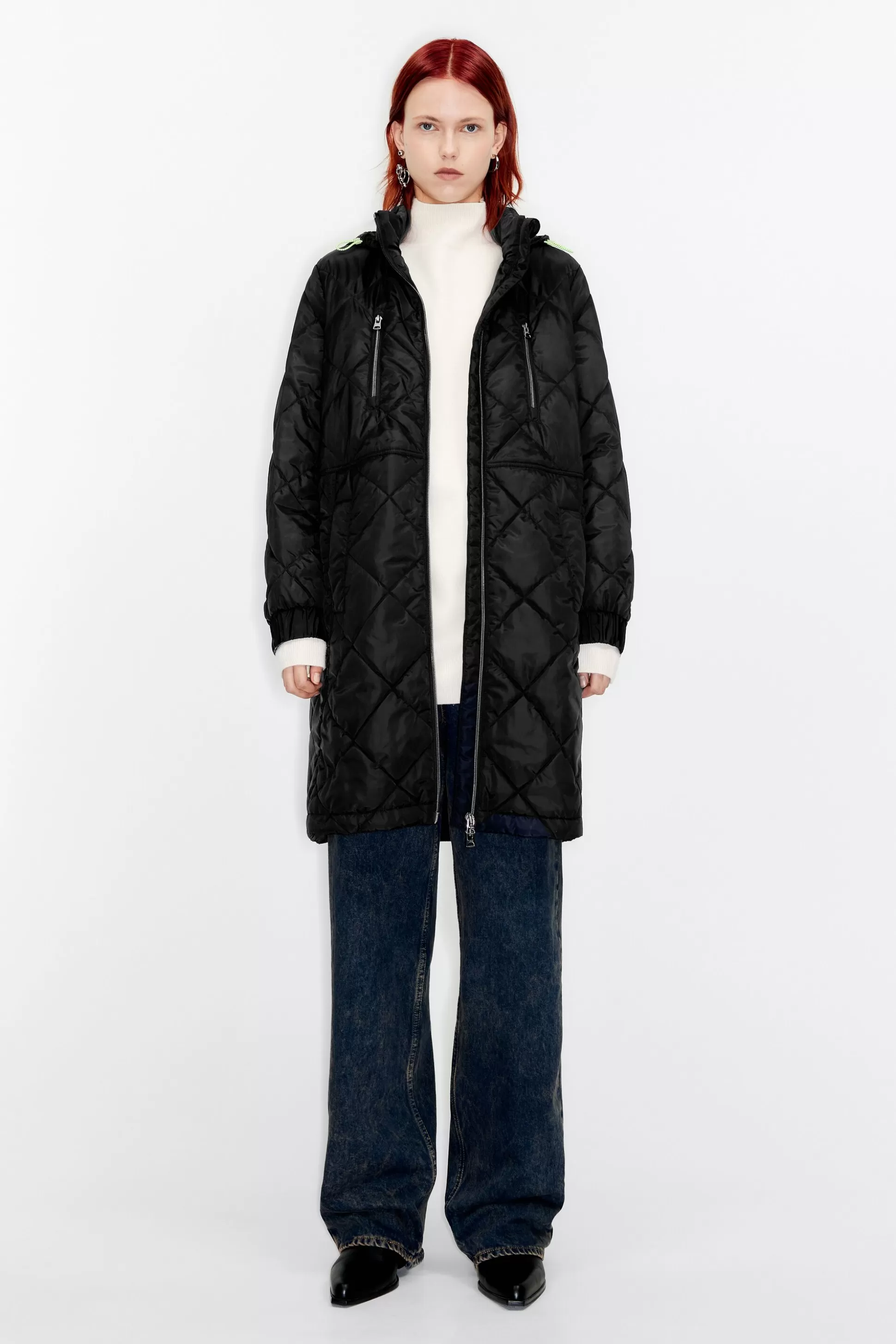 quilted puffer | Bimba Y Lola Online