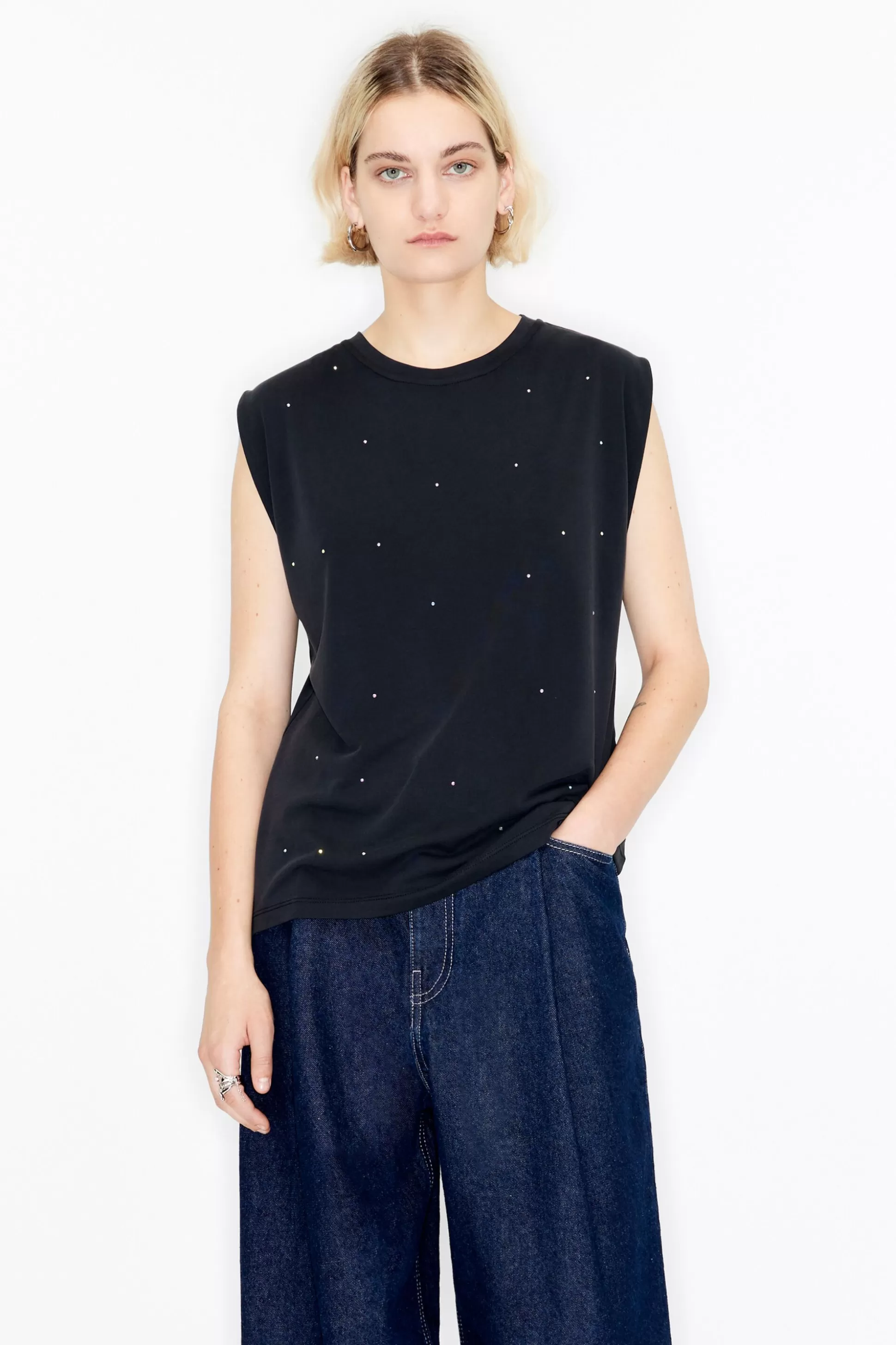 Black stones T-shirt | Bimba Y Lola Hot