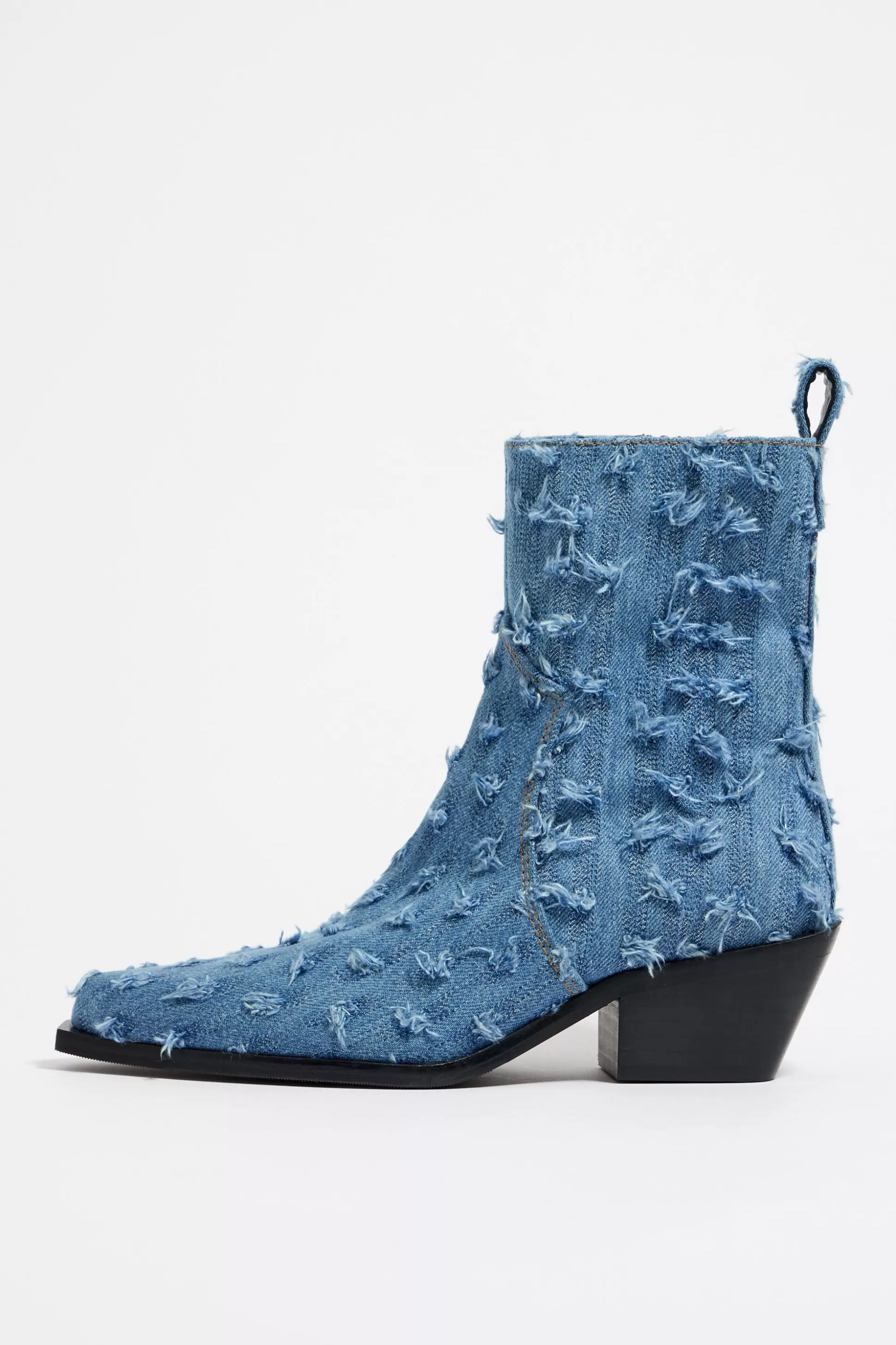 Blue denim cowboy boot | Bimba Y Lola Store