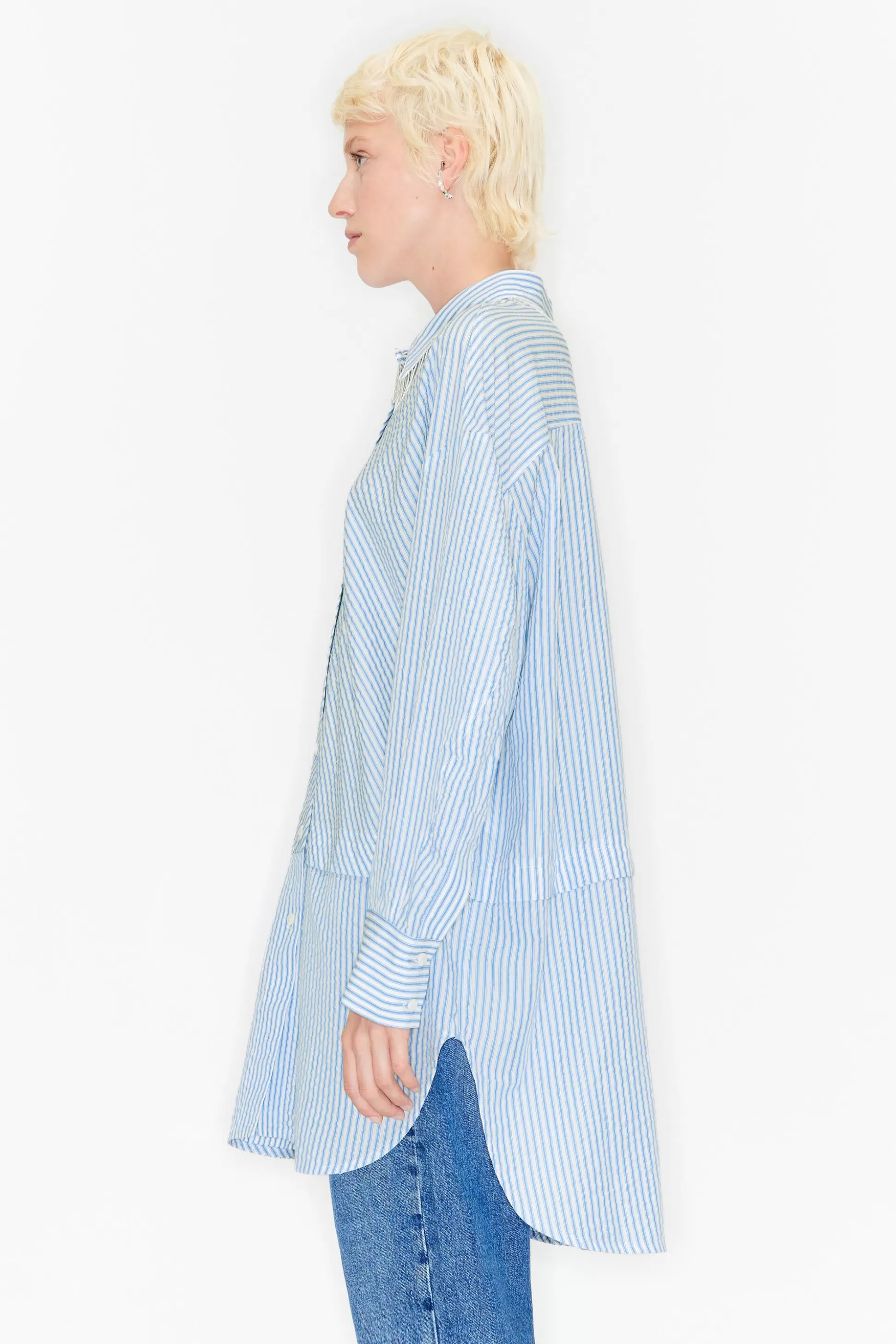 striped oversize shirt | Bimba Y Lola Hot