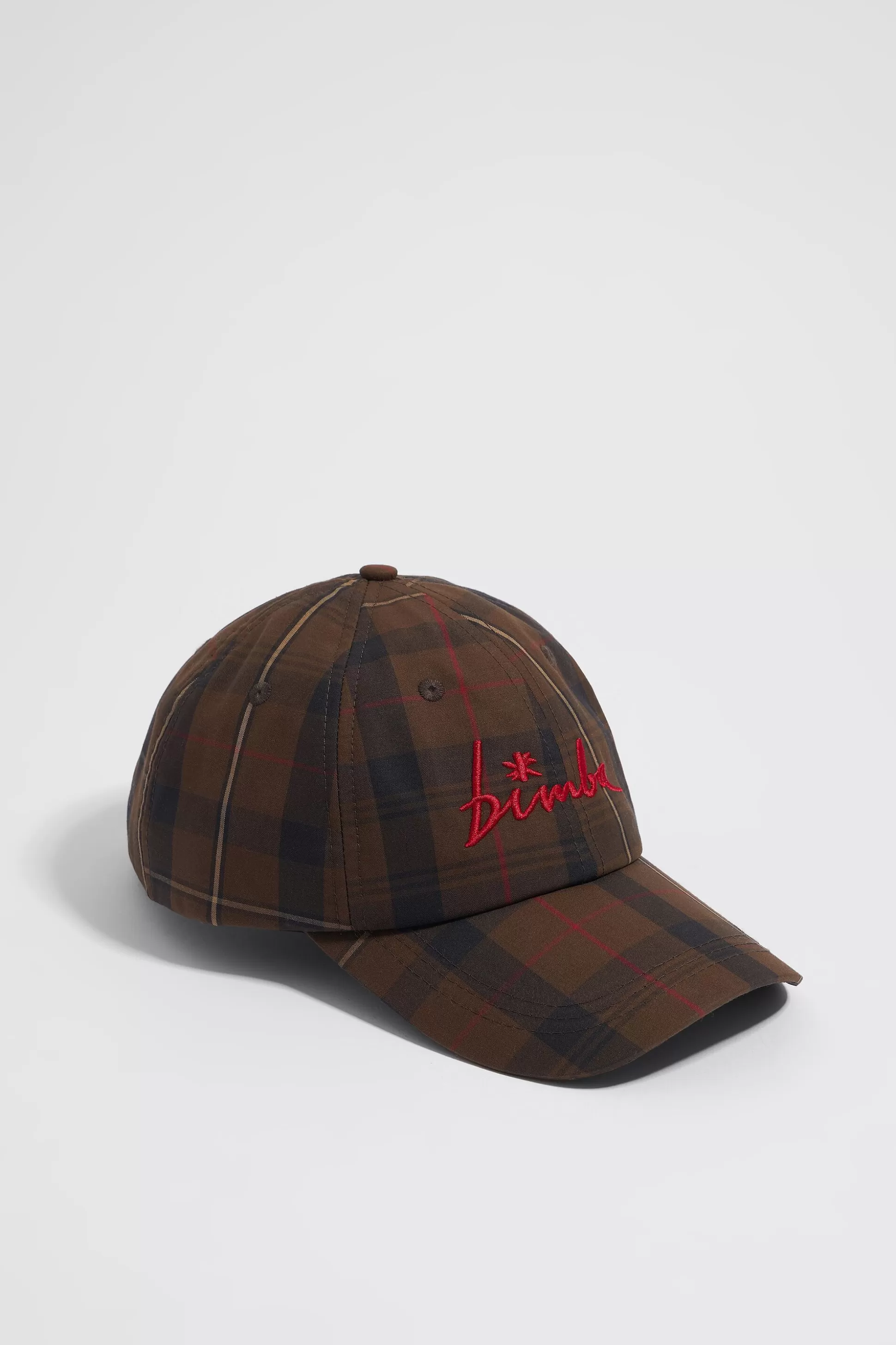 checked cotton cap | Bimba Y Lola Sale