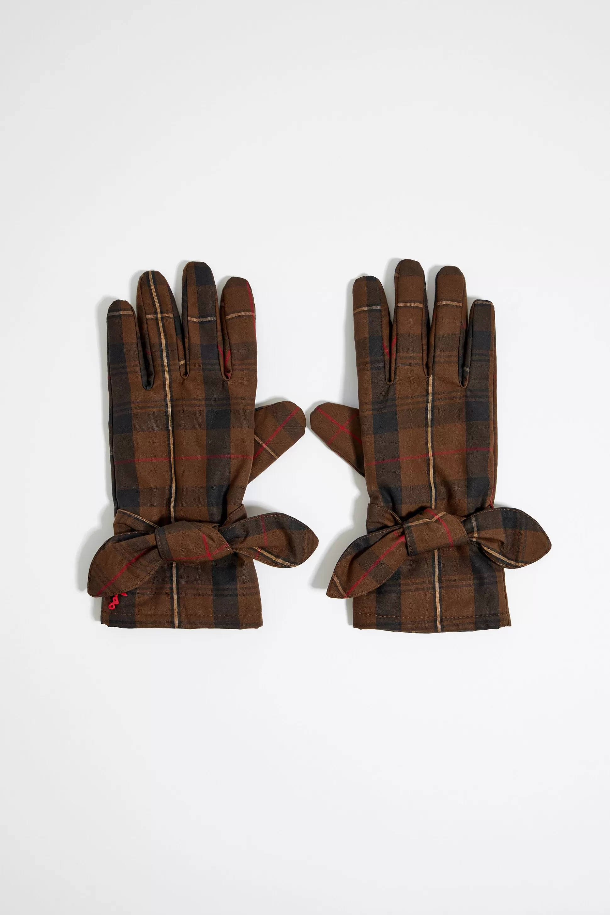 checked cotton gloves | Bimba Y Lola Outlet