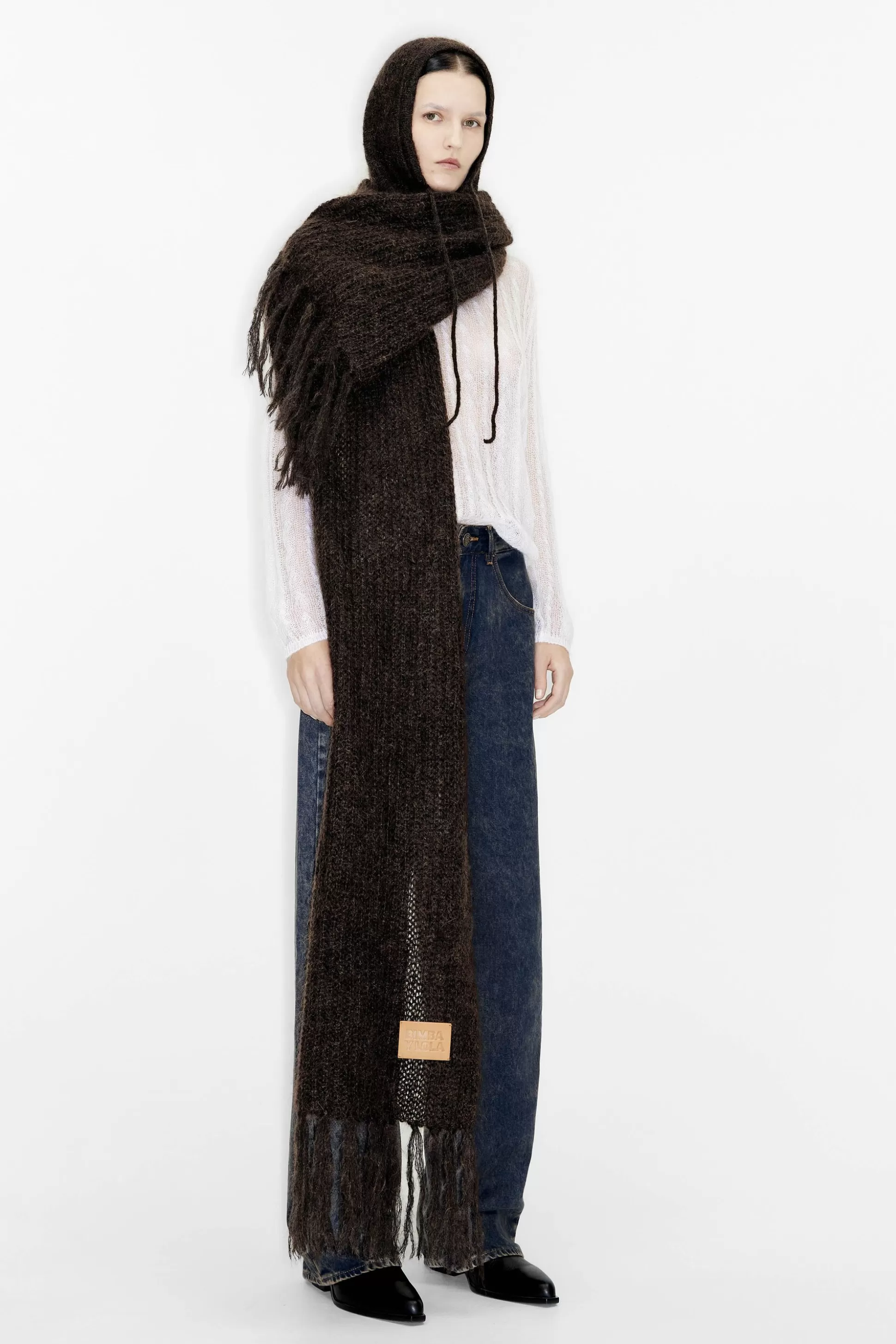 knit scarf | Bimba Y Lola Outlet