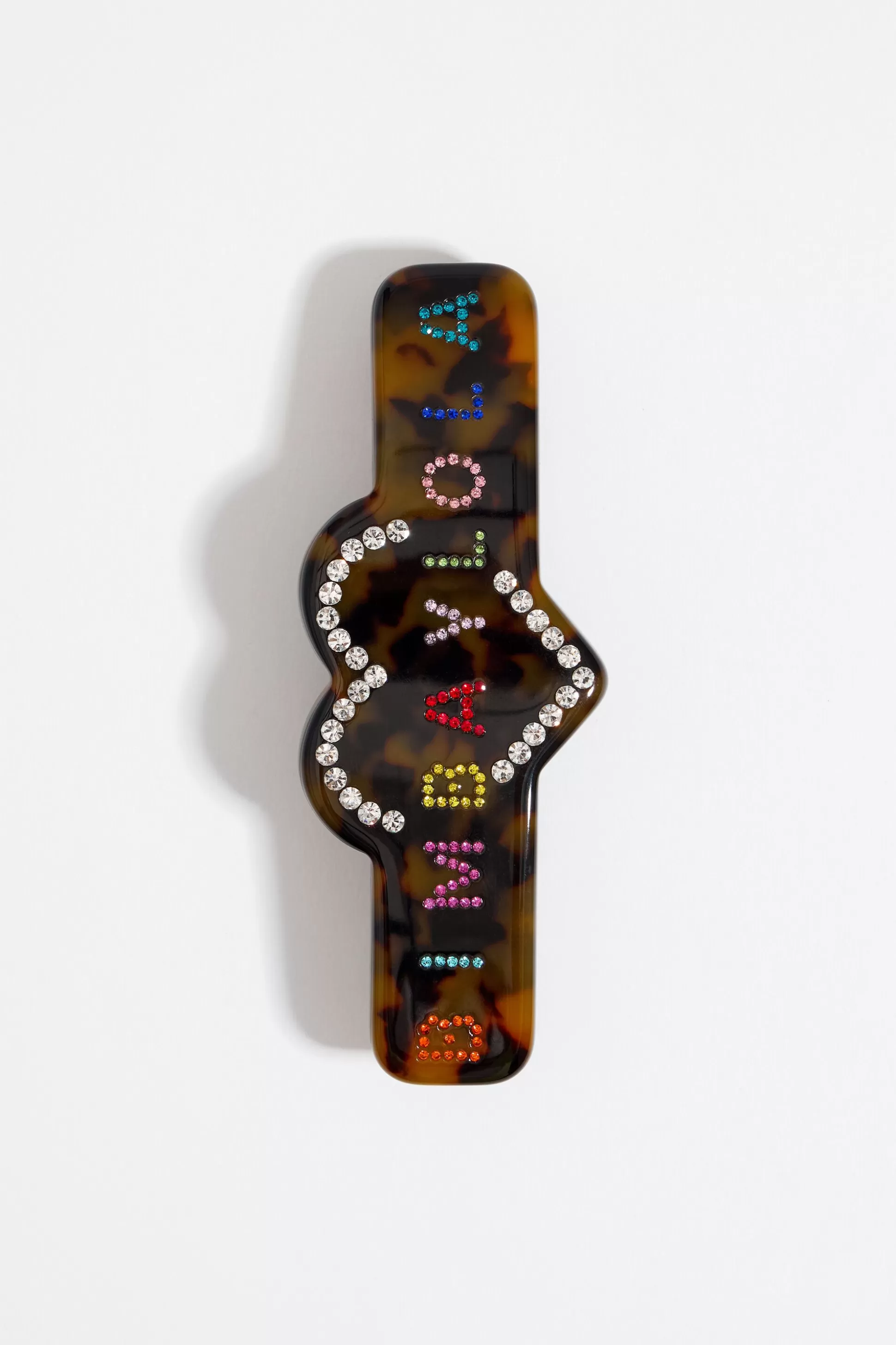 resin logo hair clip | Bimba Y Lola Best