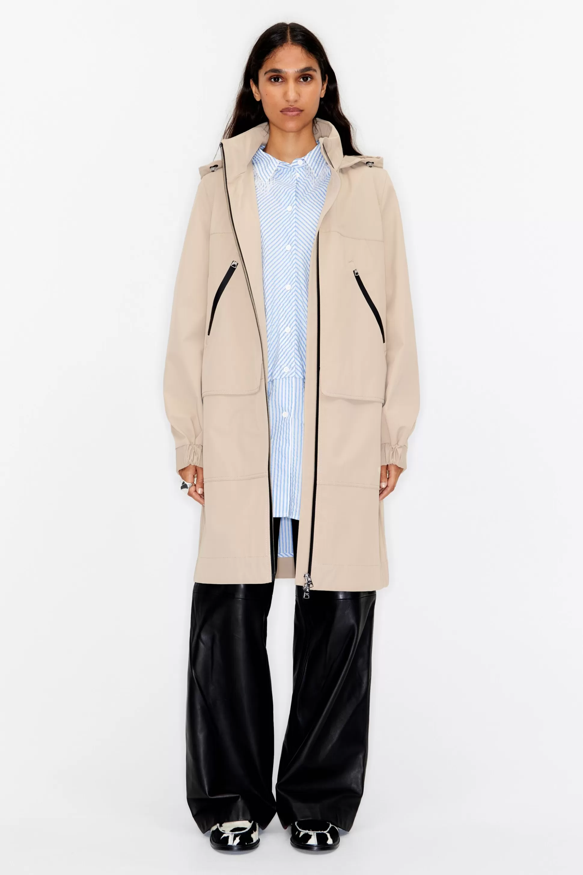 A-line trench | Bimba Y Lola Cheap