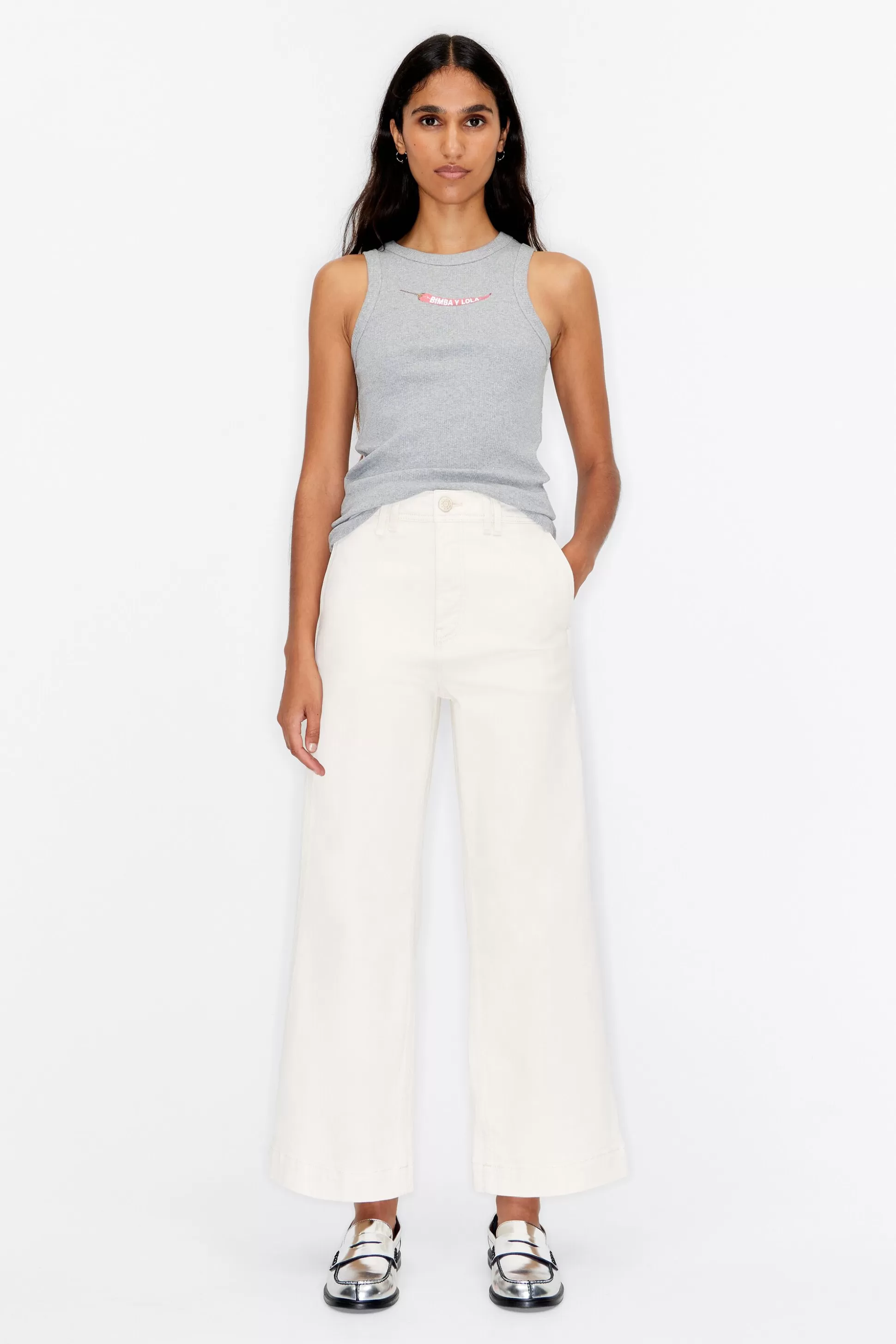 CULOTTE - high rise jeans | Bimba Y Lola Cheap