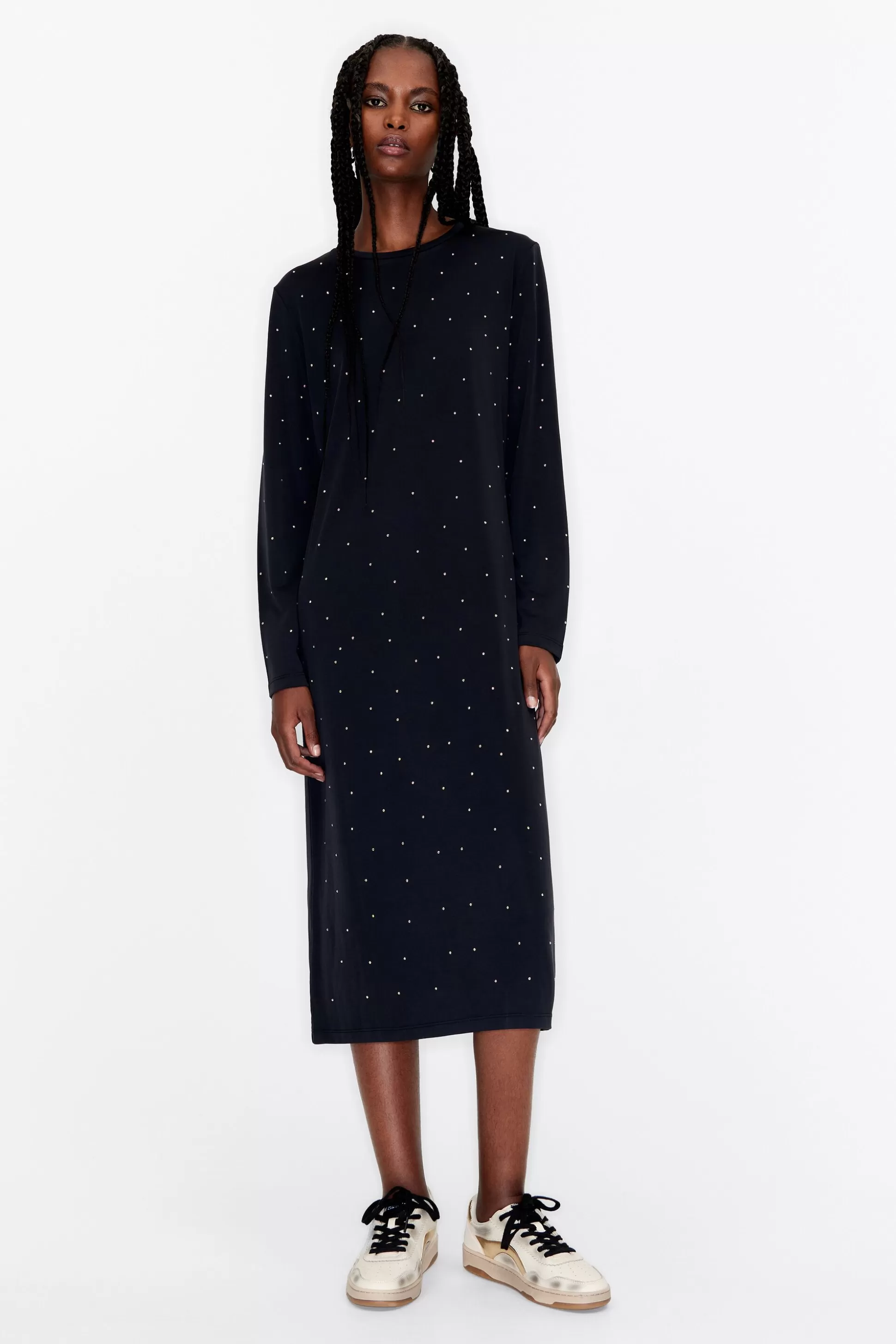 Flowing dress glitter | Bimba Y Lola Best Sale