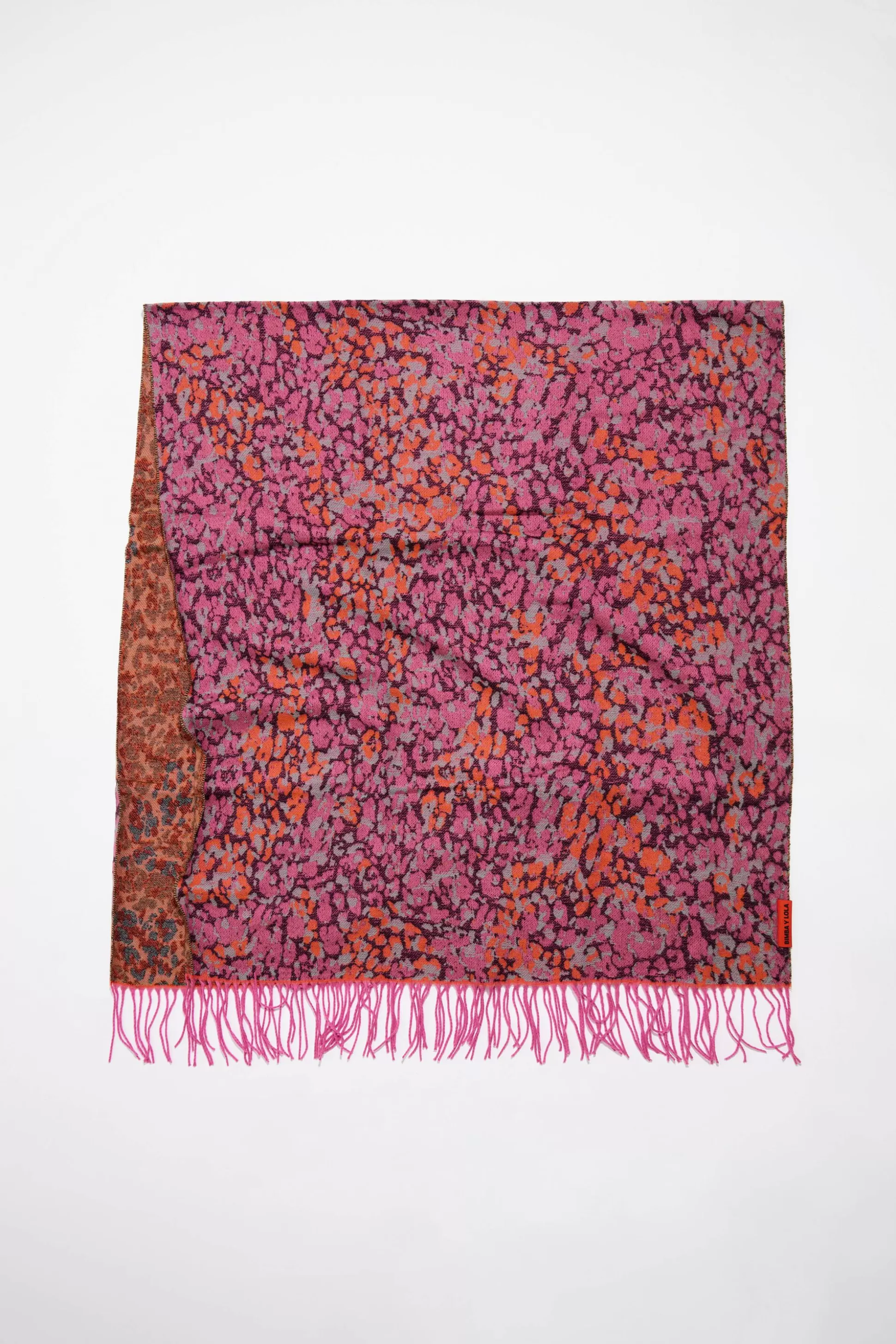 animal print jacquard shawl | Bimba Y Lola Discount