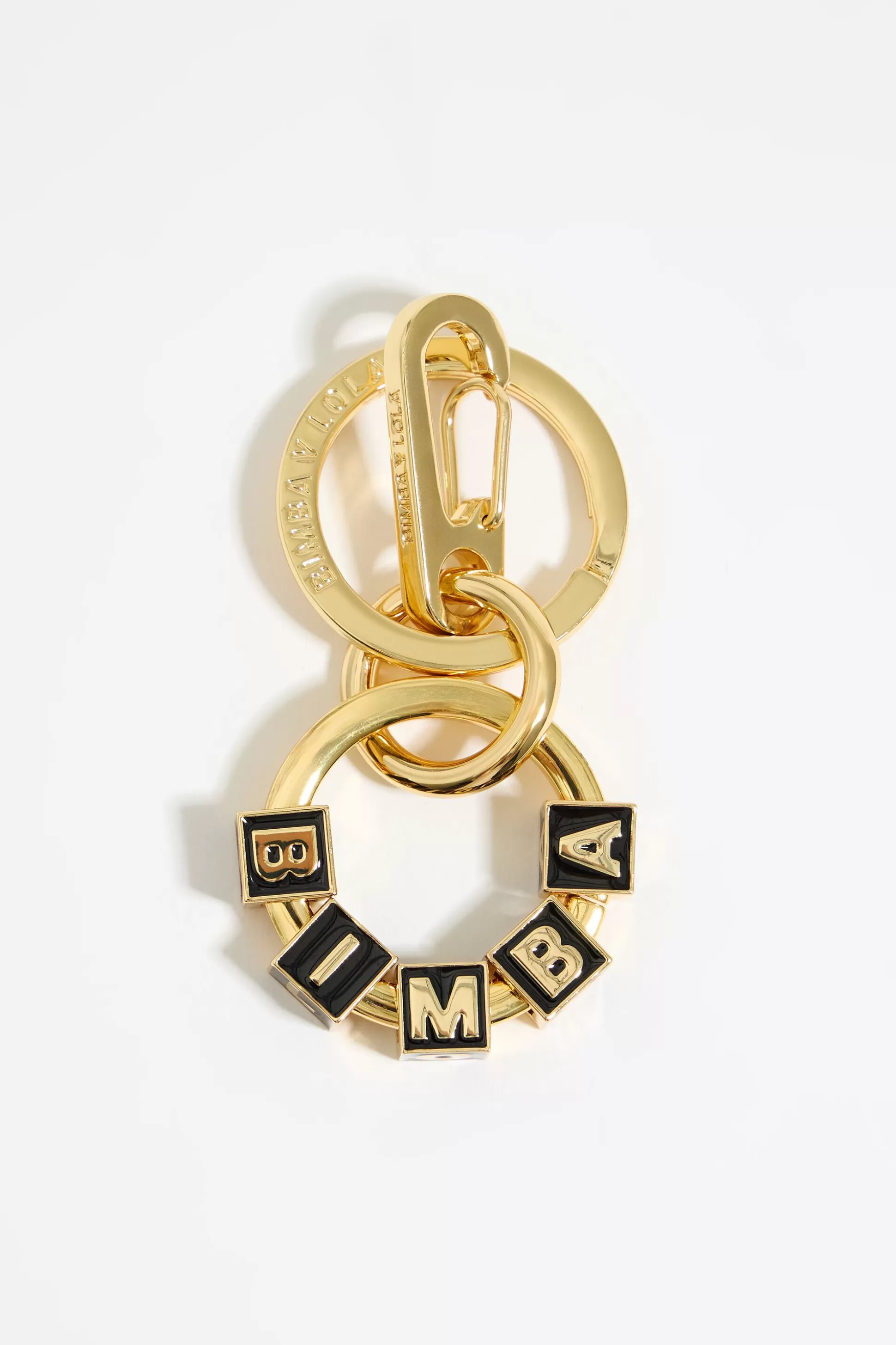 Gold dice key ring | Bimba Y Lola Flash Sale