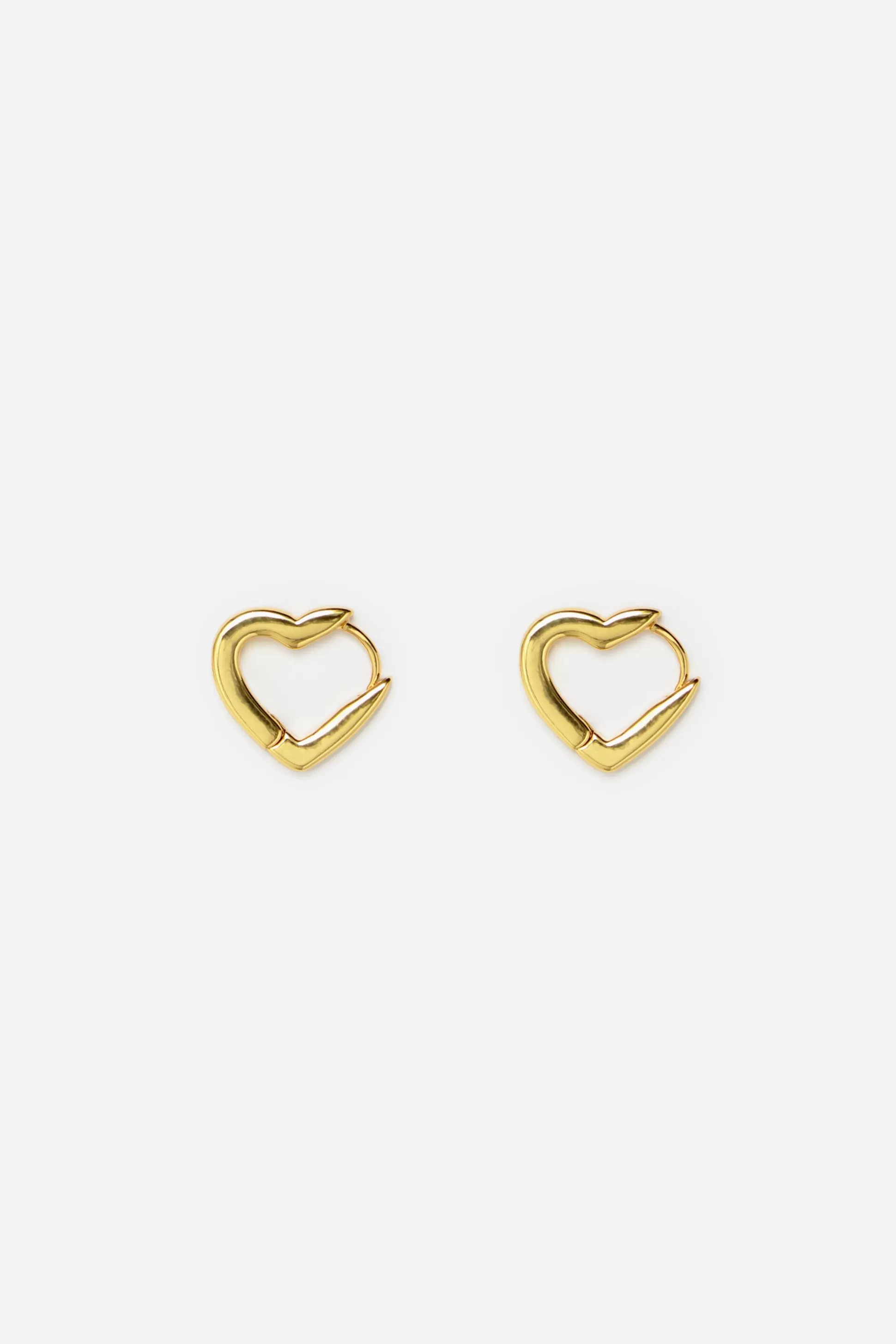 en heart hoop earrings | Bimba Y Lola Flash Sale