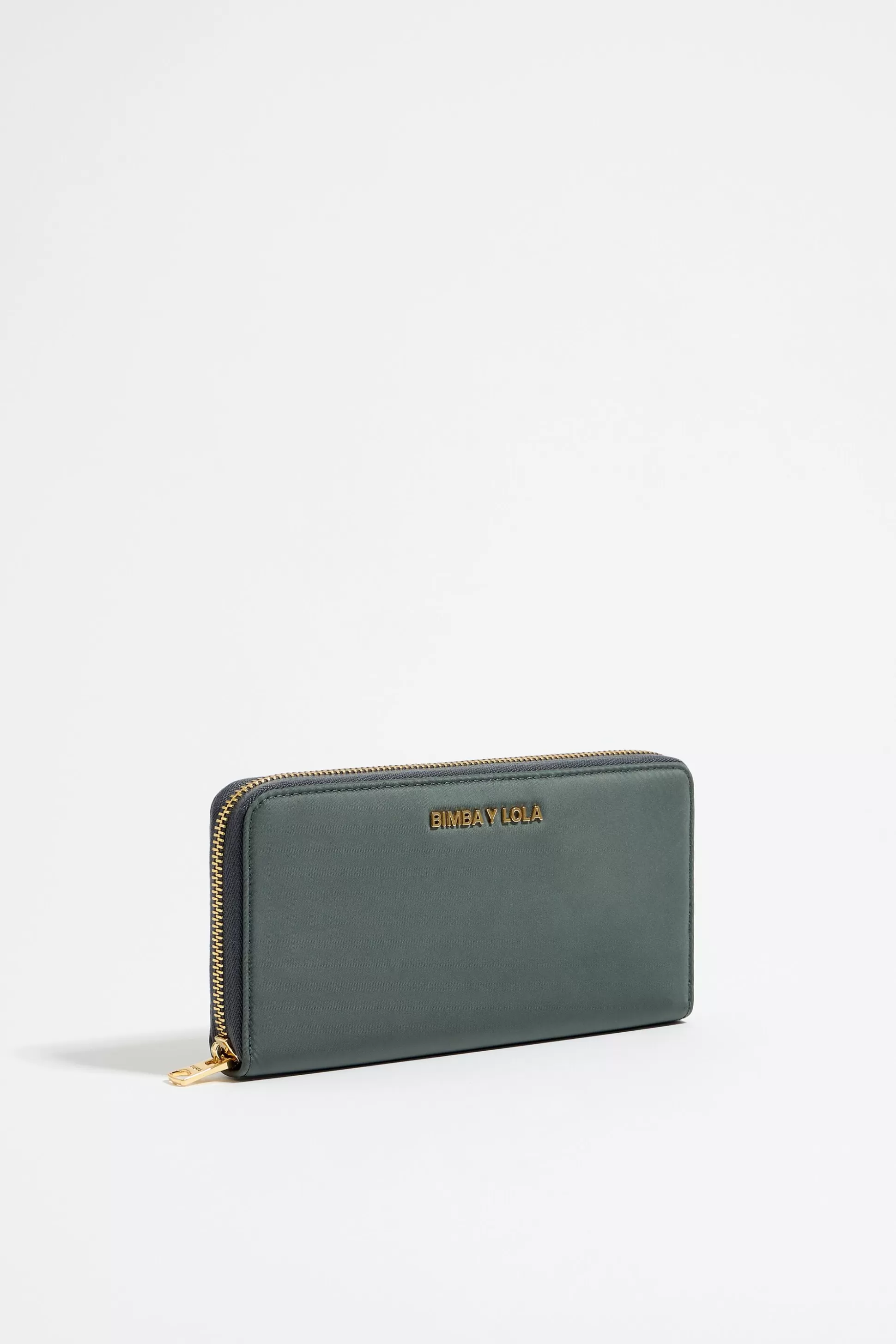 Green-gray book wallet | Bimba Y Lola Best