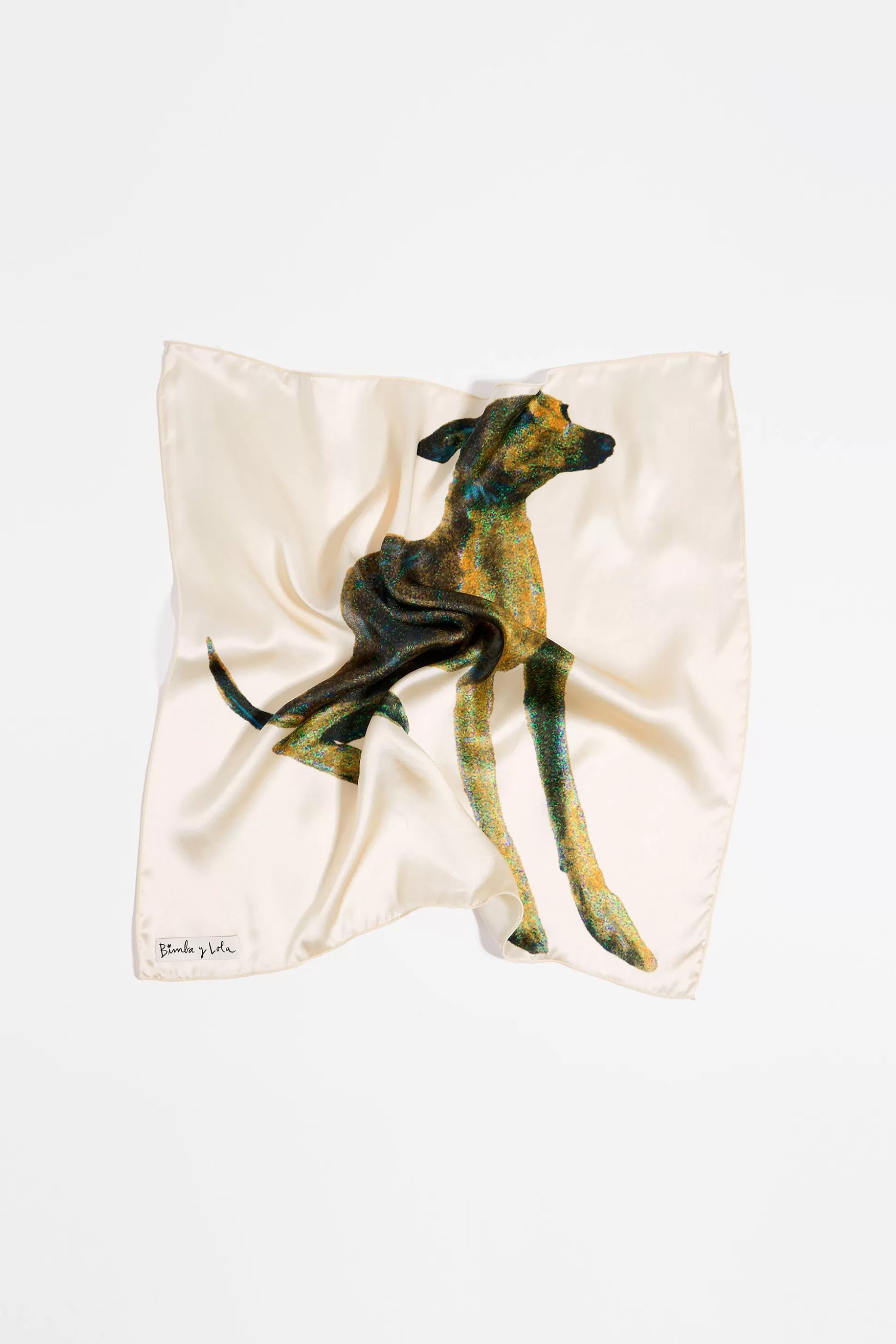 Greyhound silk scarf | Bimba Y Lola Outlet