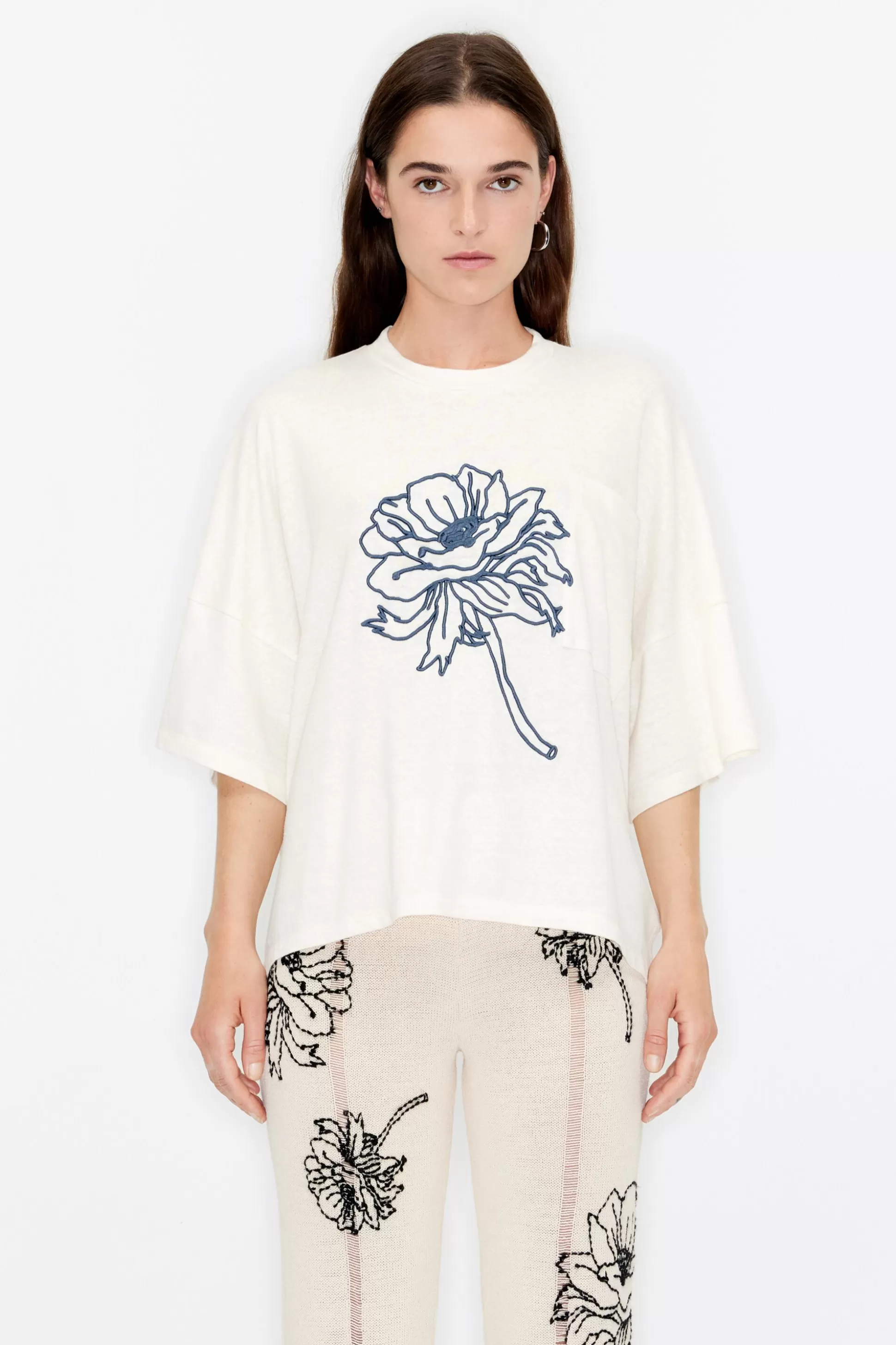 floral boxy T-shirt | Bimba Y Lola Best