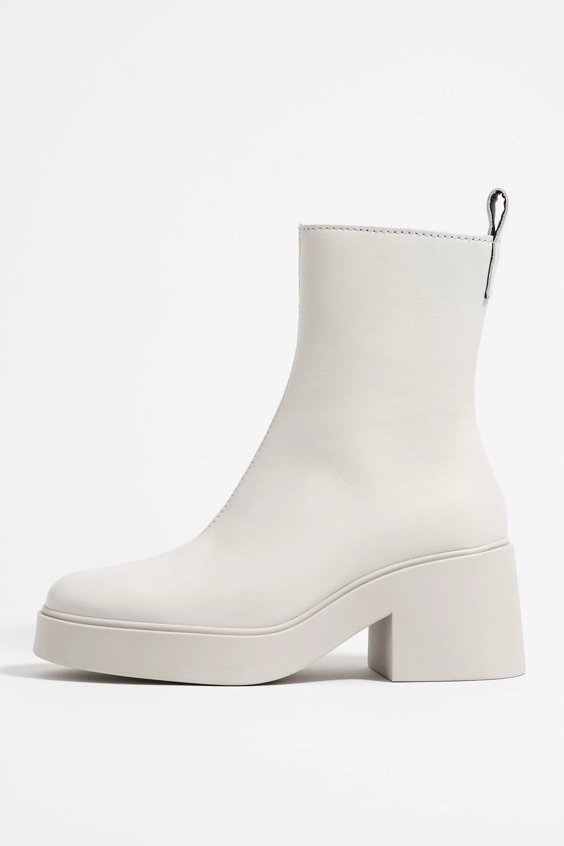 leather heeled ankle boot | Bimba Y Lola Store