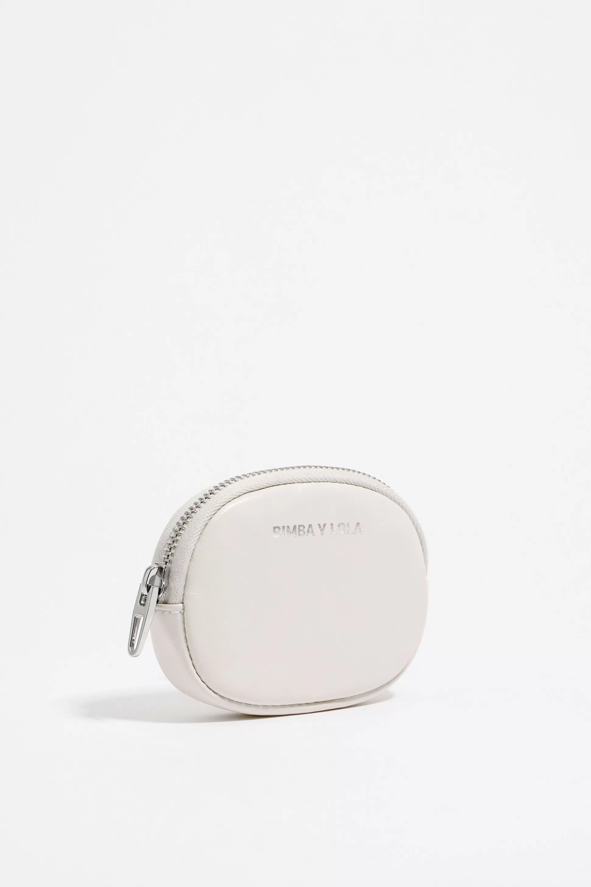 leather oval coin purse | Bimba Y Lola Fashion