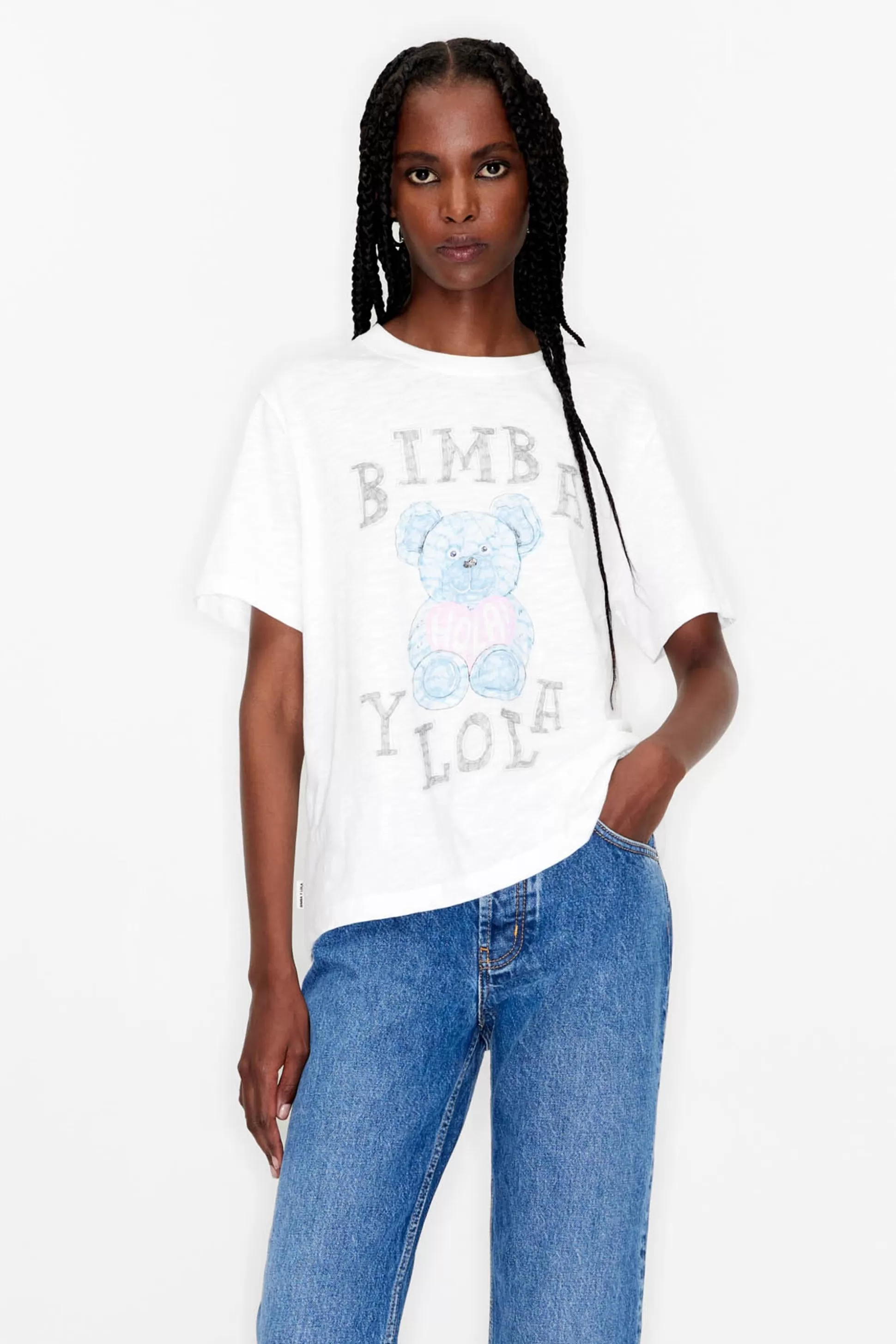 logo Bear T-shirt | Bimba Y Lola Clearance