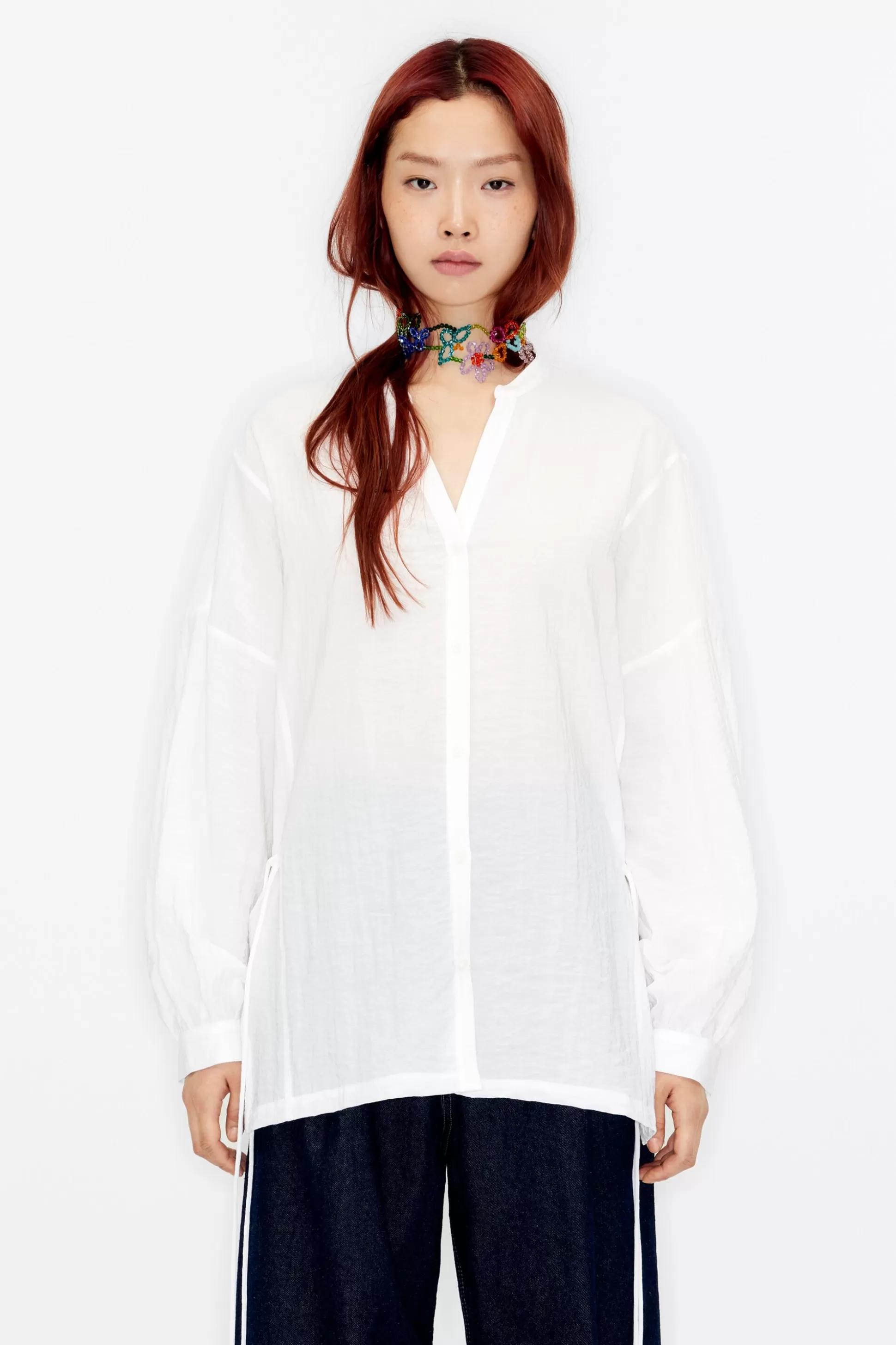 ties blouse | Bimba Y Lola Flash Sale