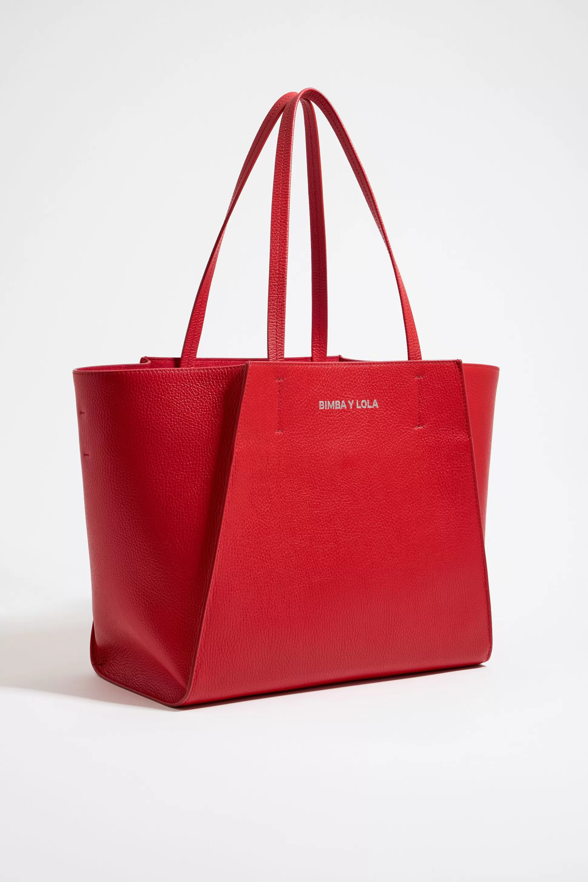 L leather shopper bag | Bimba Y Lola Shop