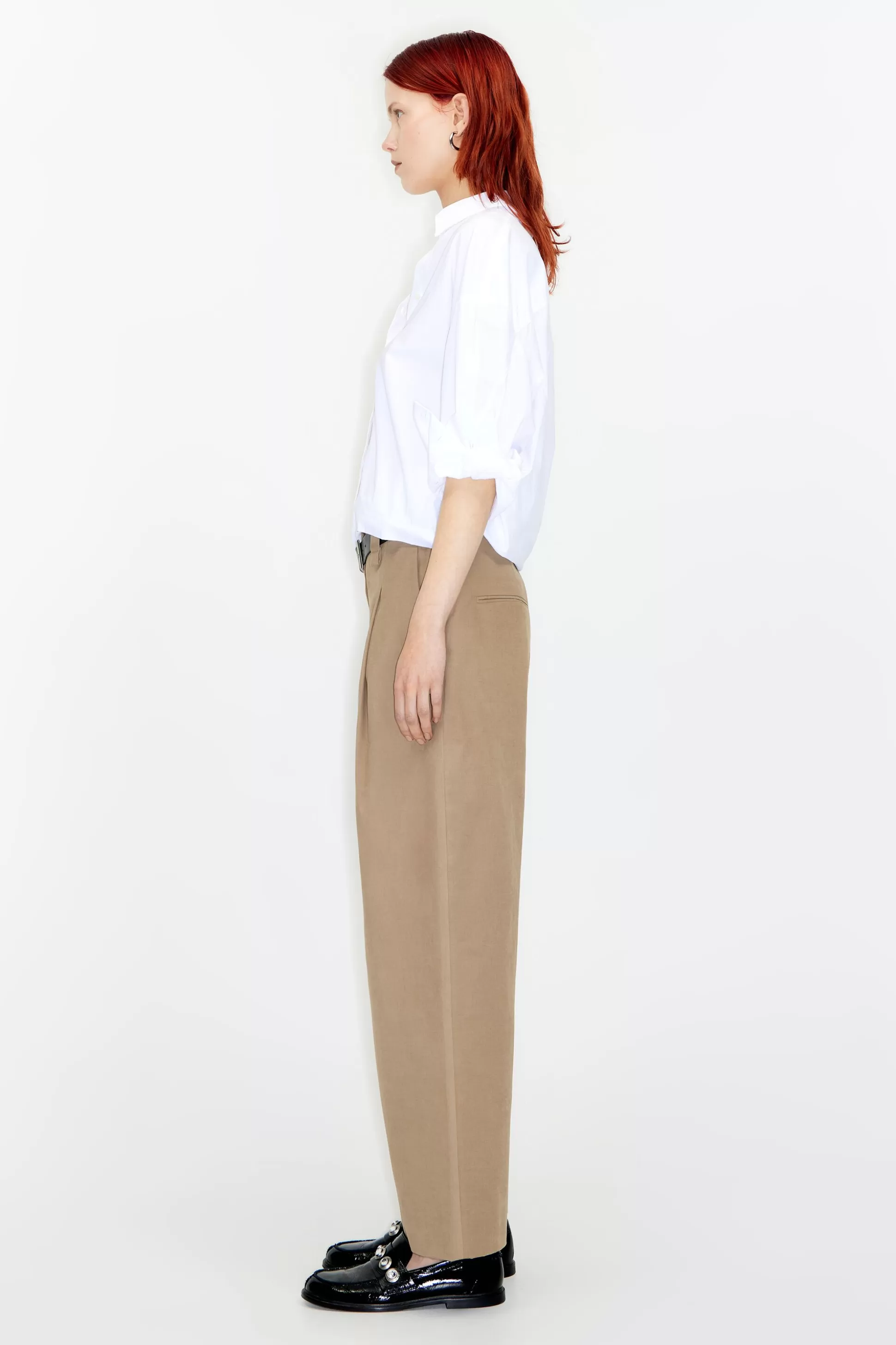 darted carrot leg trousers | Bimba Y Lola Clearance