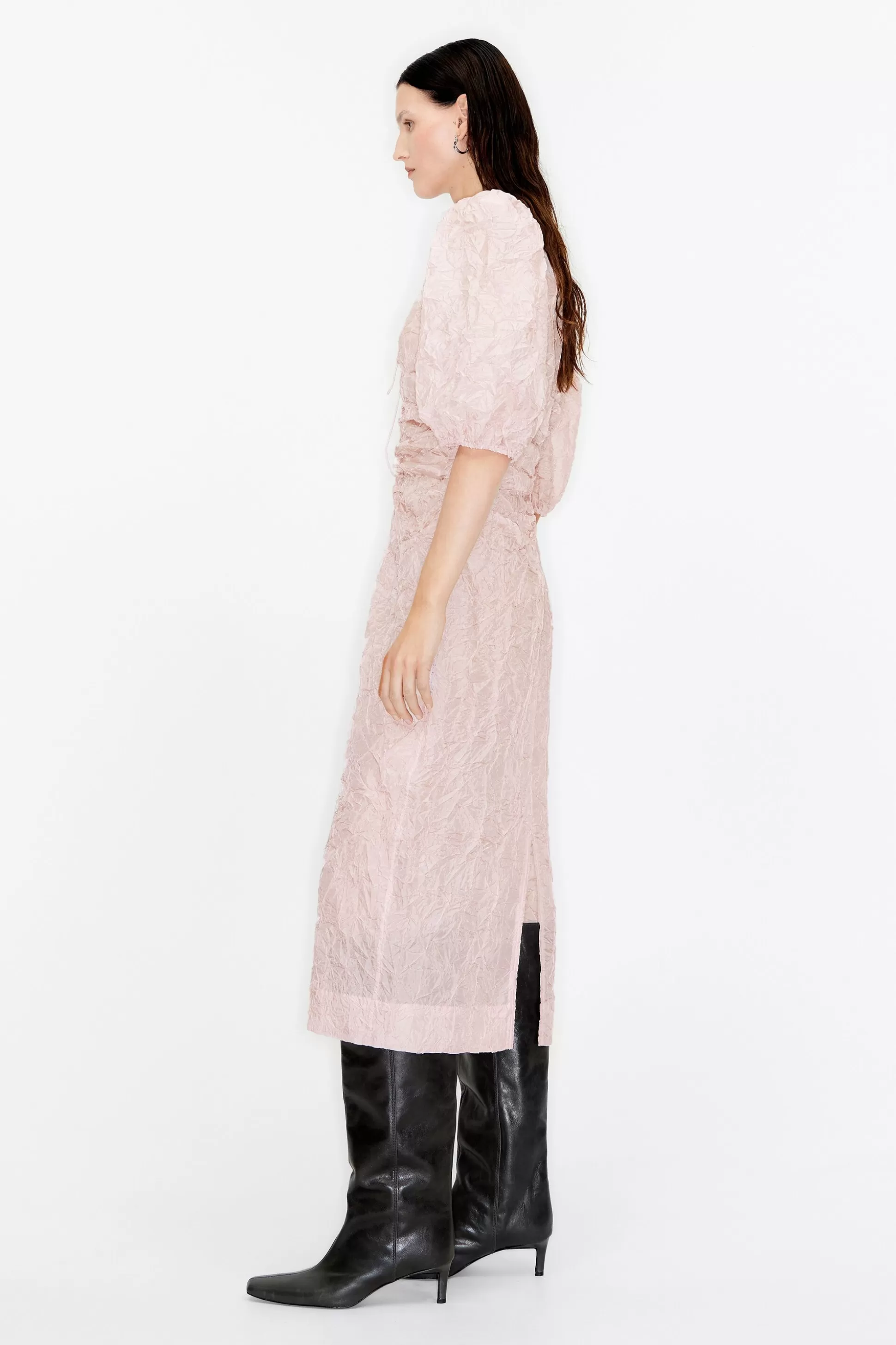 ruched midi dress | Bimba Y Lola Online