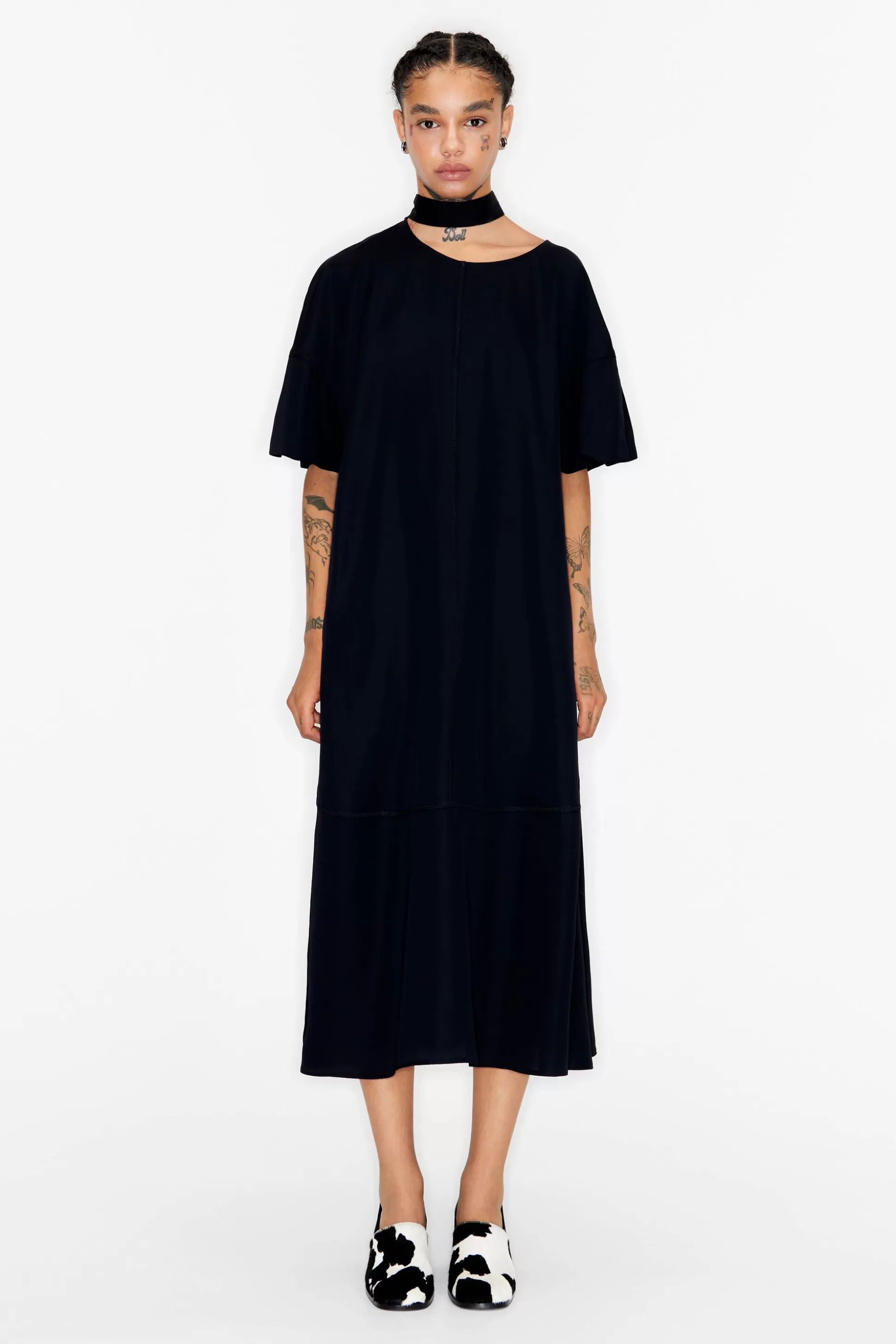 Long tie-front dress | Bimba Y Lola Hot