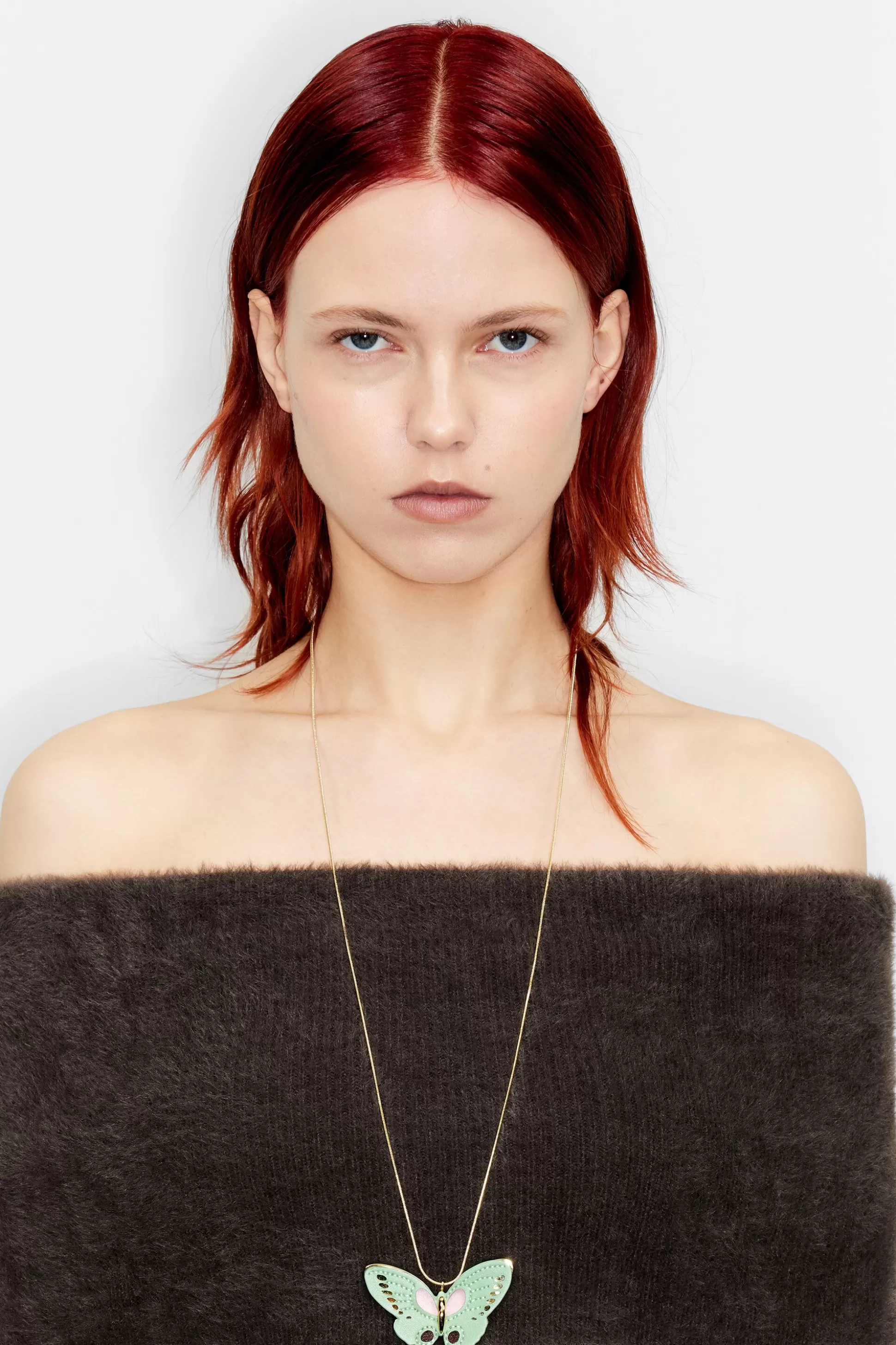 Long butterfly necklace | Bimba Y Lola Discount