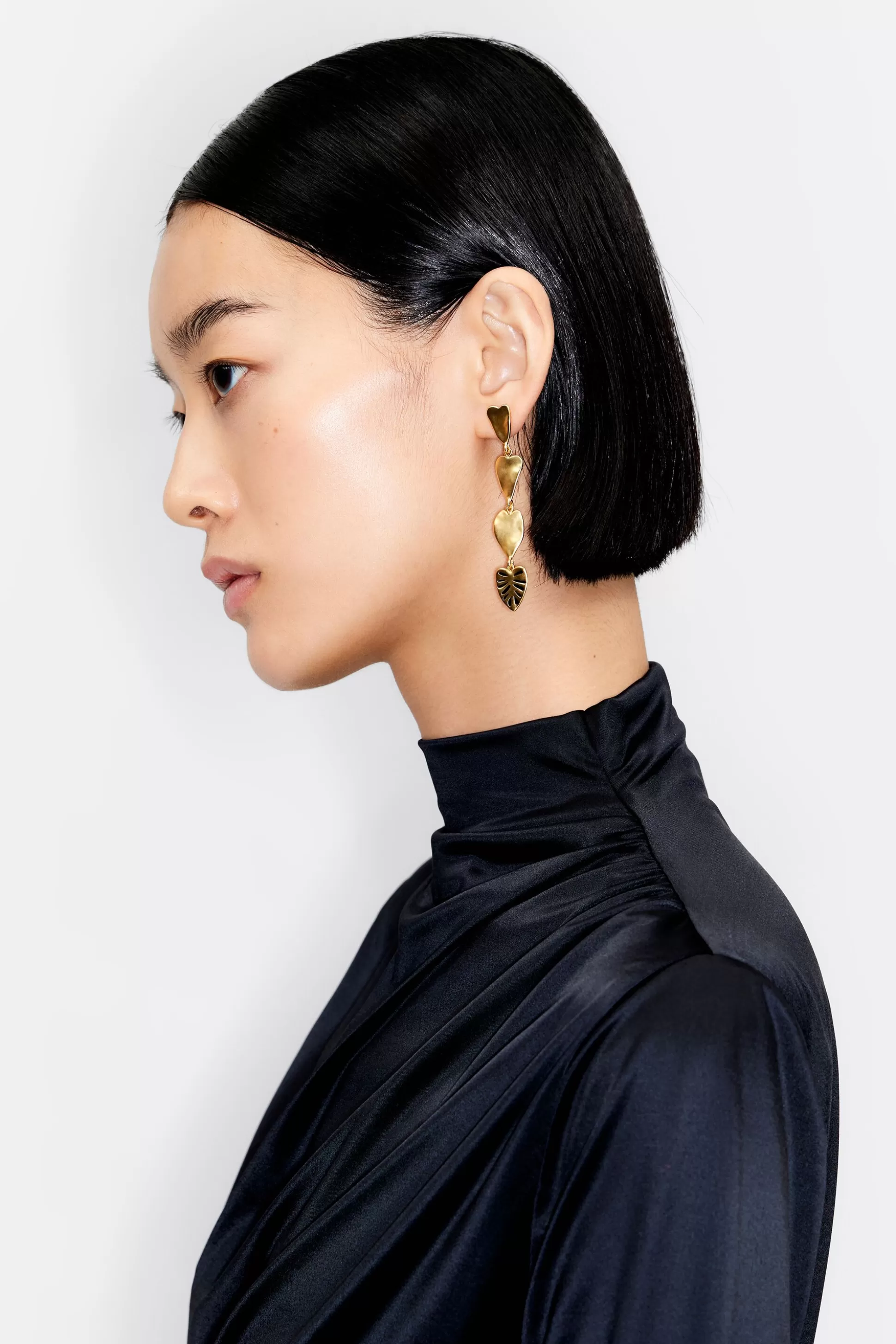 Matte leaves earrings | Bimba Y Lola Clearance