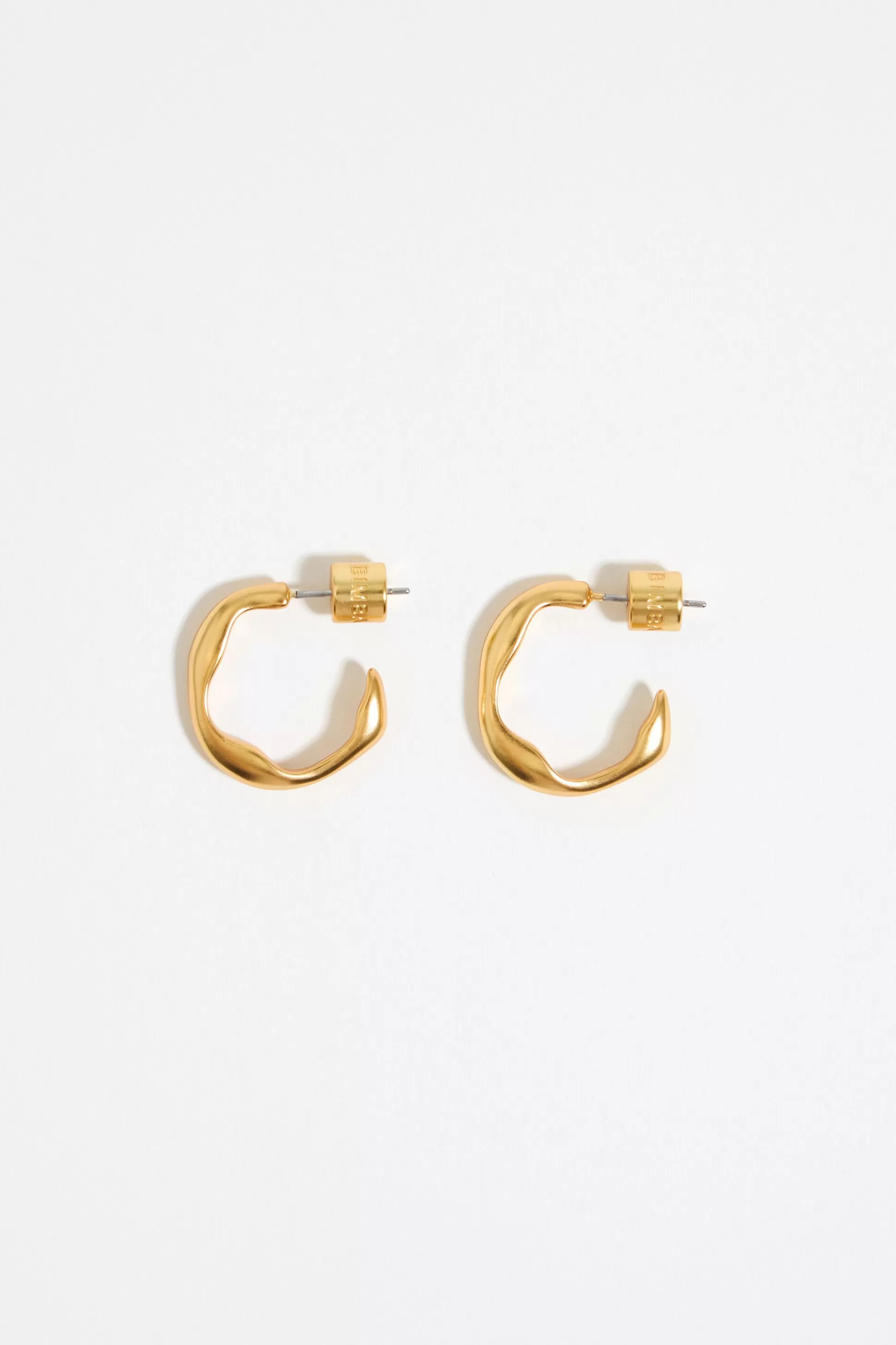 Matte mini hoop earrings | Bimba Y Lola Fashion